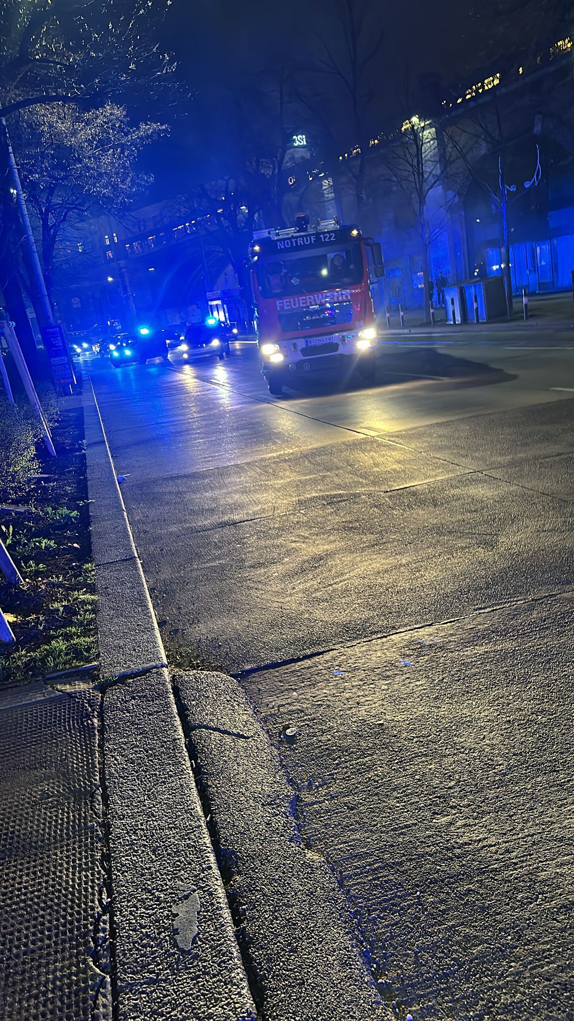 Spektakulärer Einsatz am Währinger Gürtel