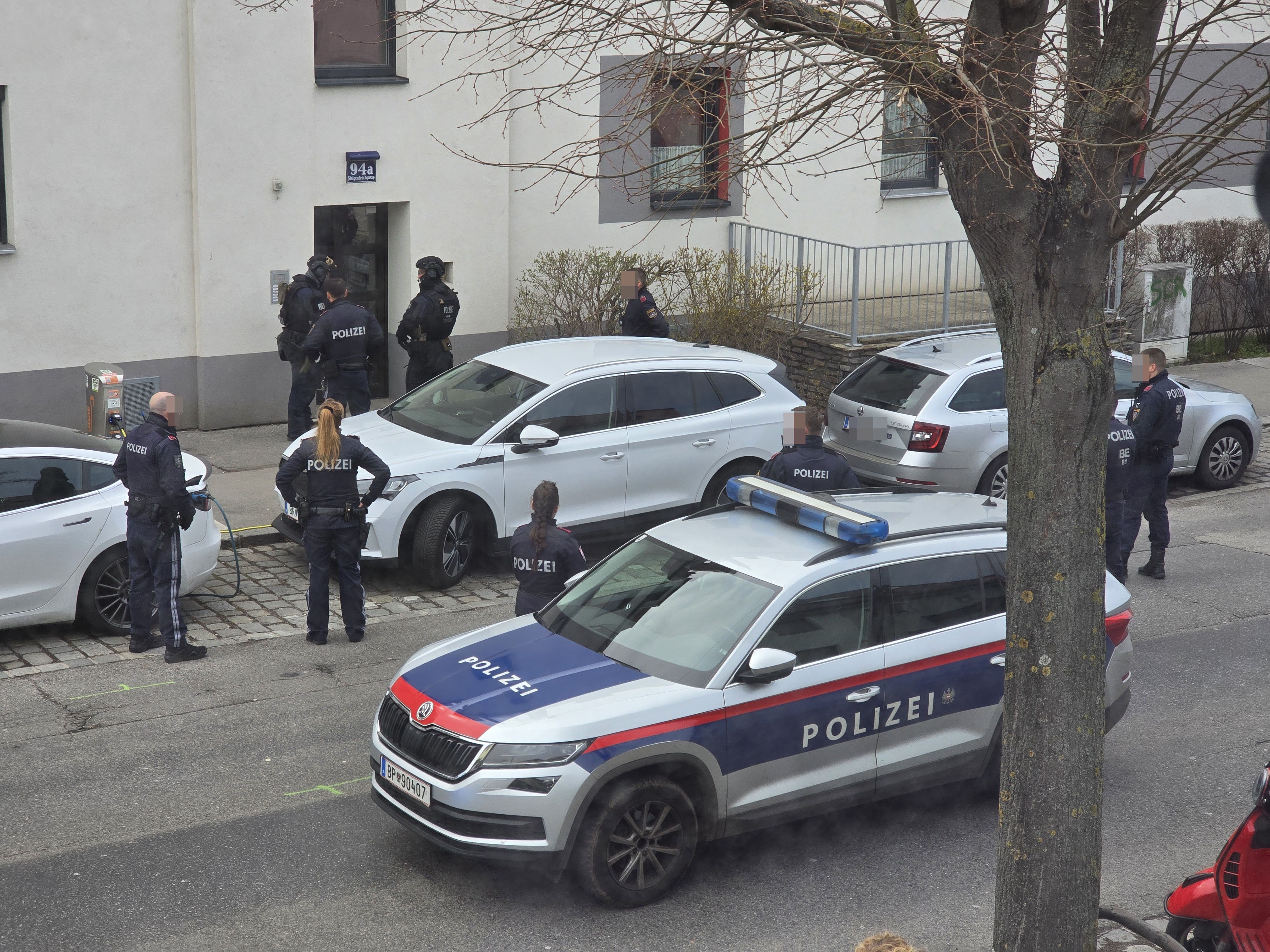 WEGA-Einsatz in der Wiener Donaustadt