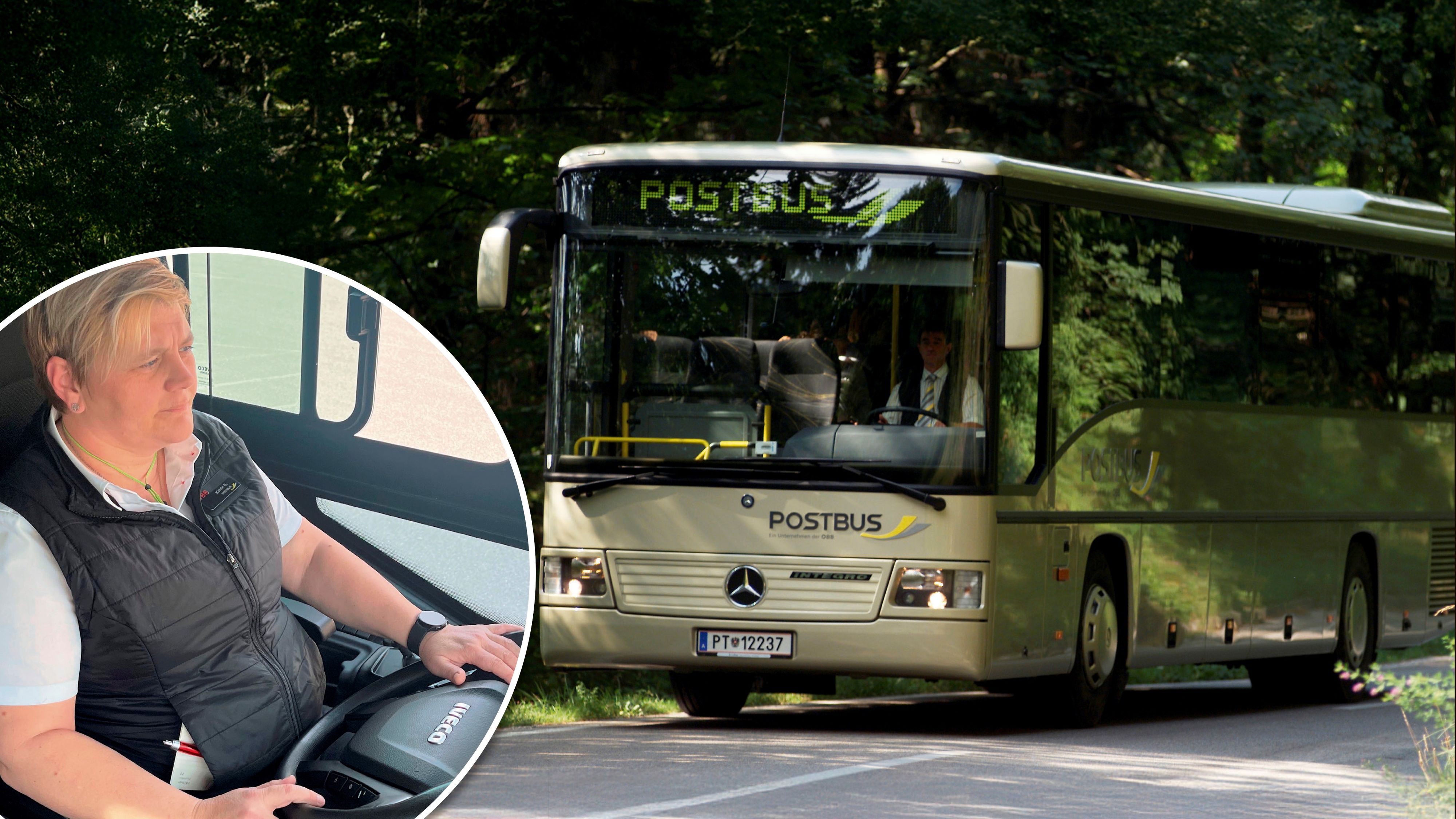 Reservelenkerin Katrin Bumberger erlebt so einiges auf ihren Busfahrten. (Symbolbild)