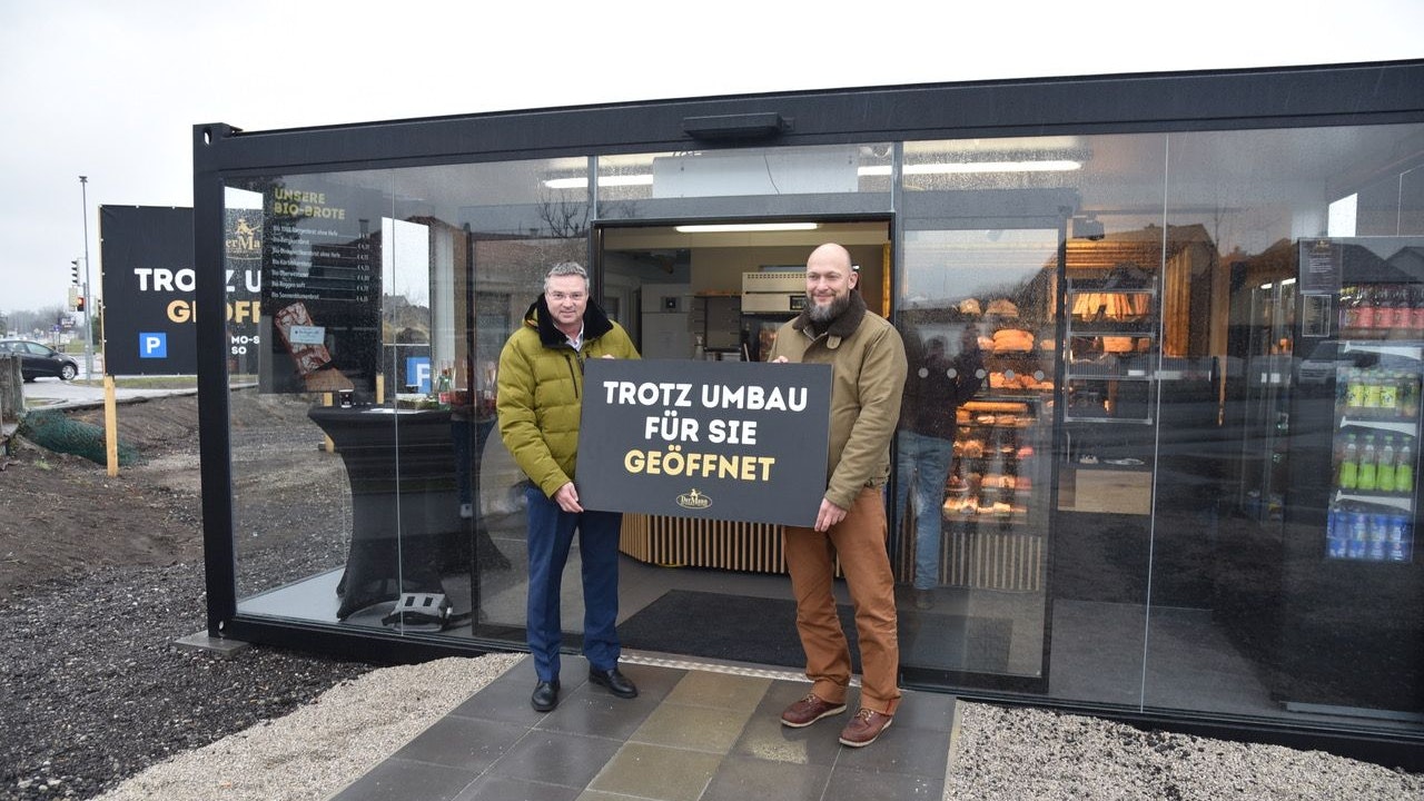 "DerMann" baut erste Drive-in-Bäckerei in NÖ