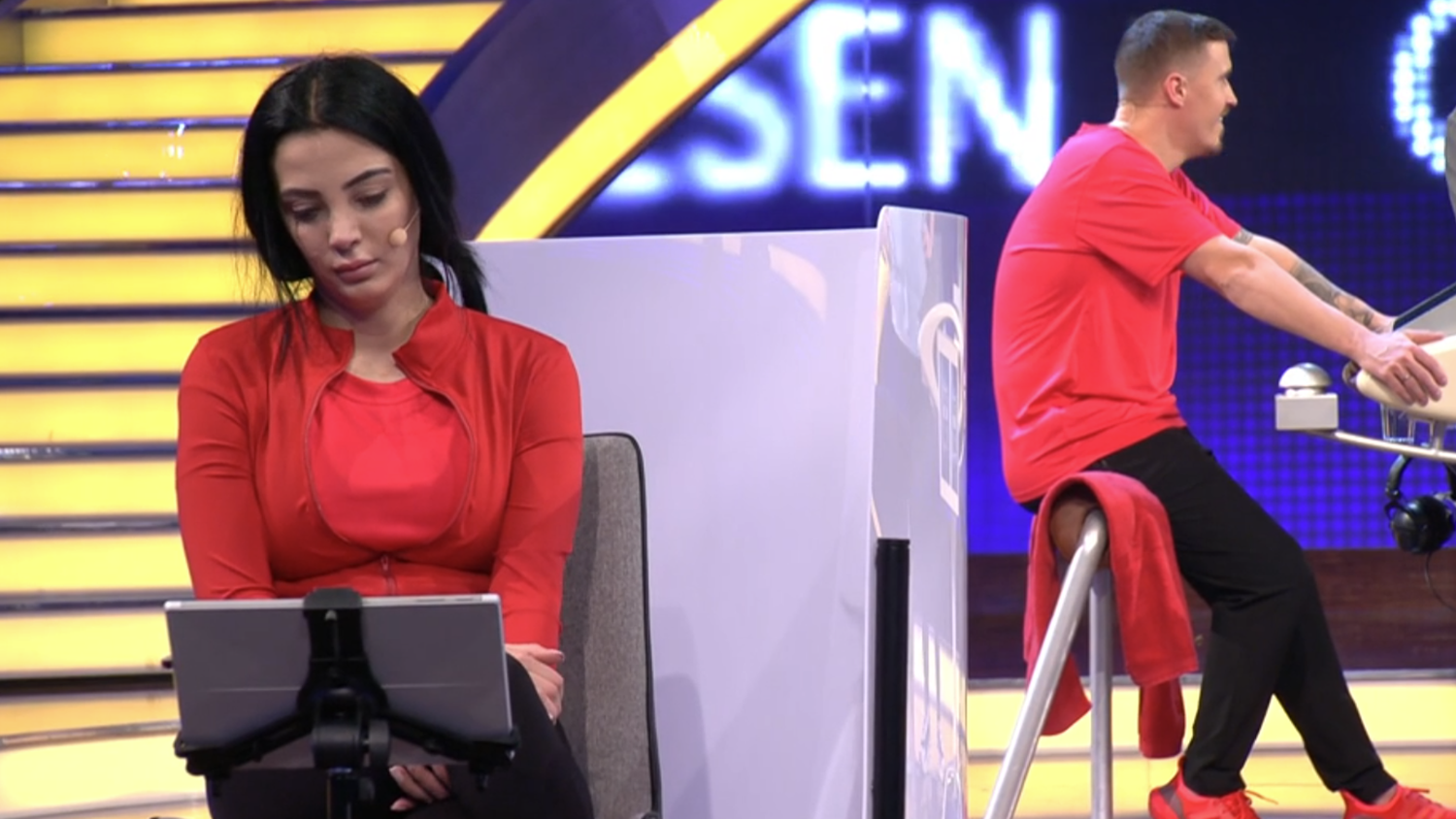 Dilara und Ex-Fußballer Max Kruse traten gemeinsam an.