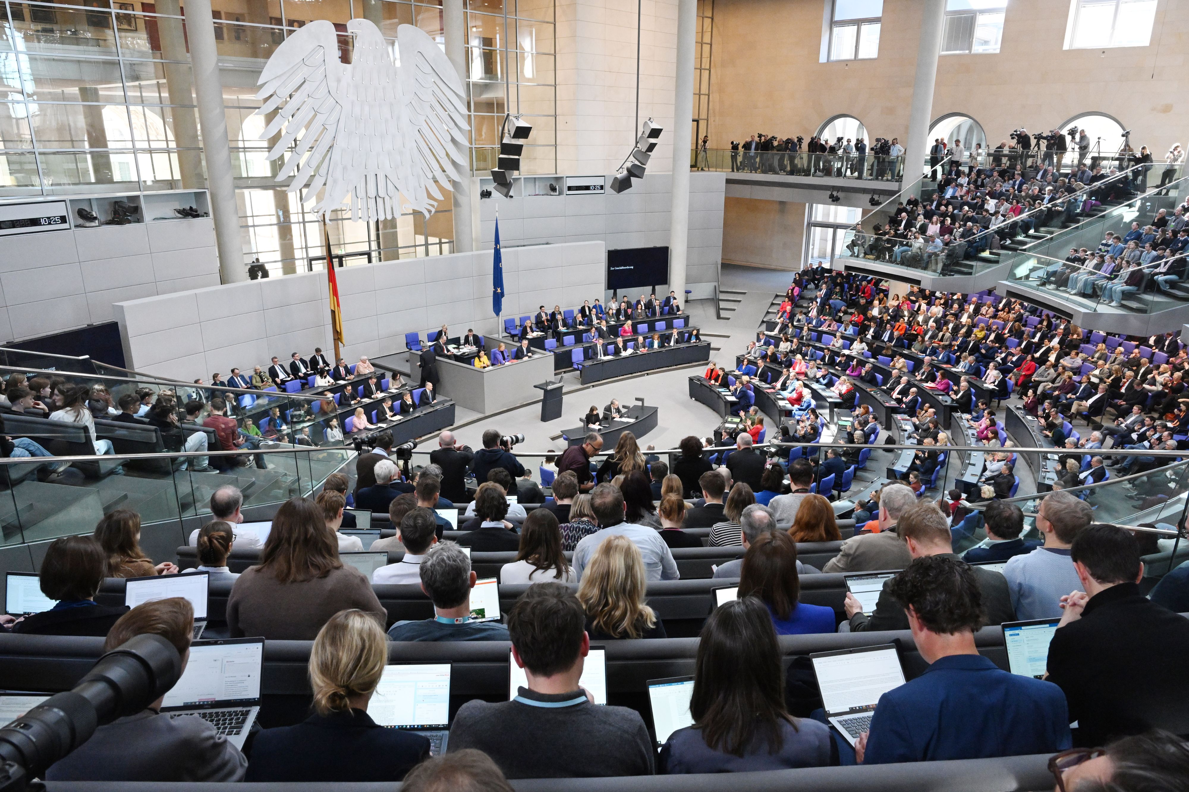 Der deutsche Bundestag hat am Dienstag für das Milliardenpaket gestimmt. 