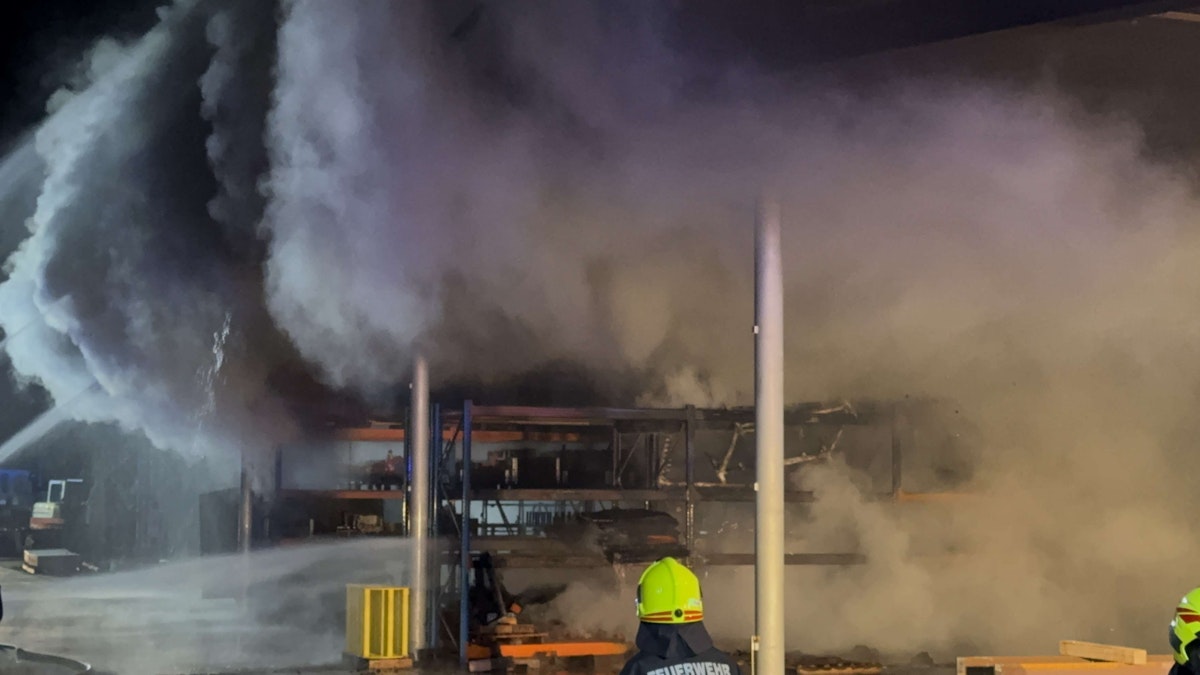 Brand in einer Firma bei Böheimkirchen