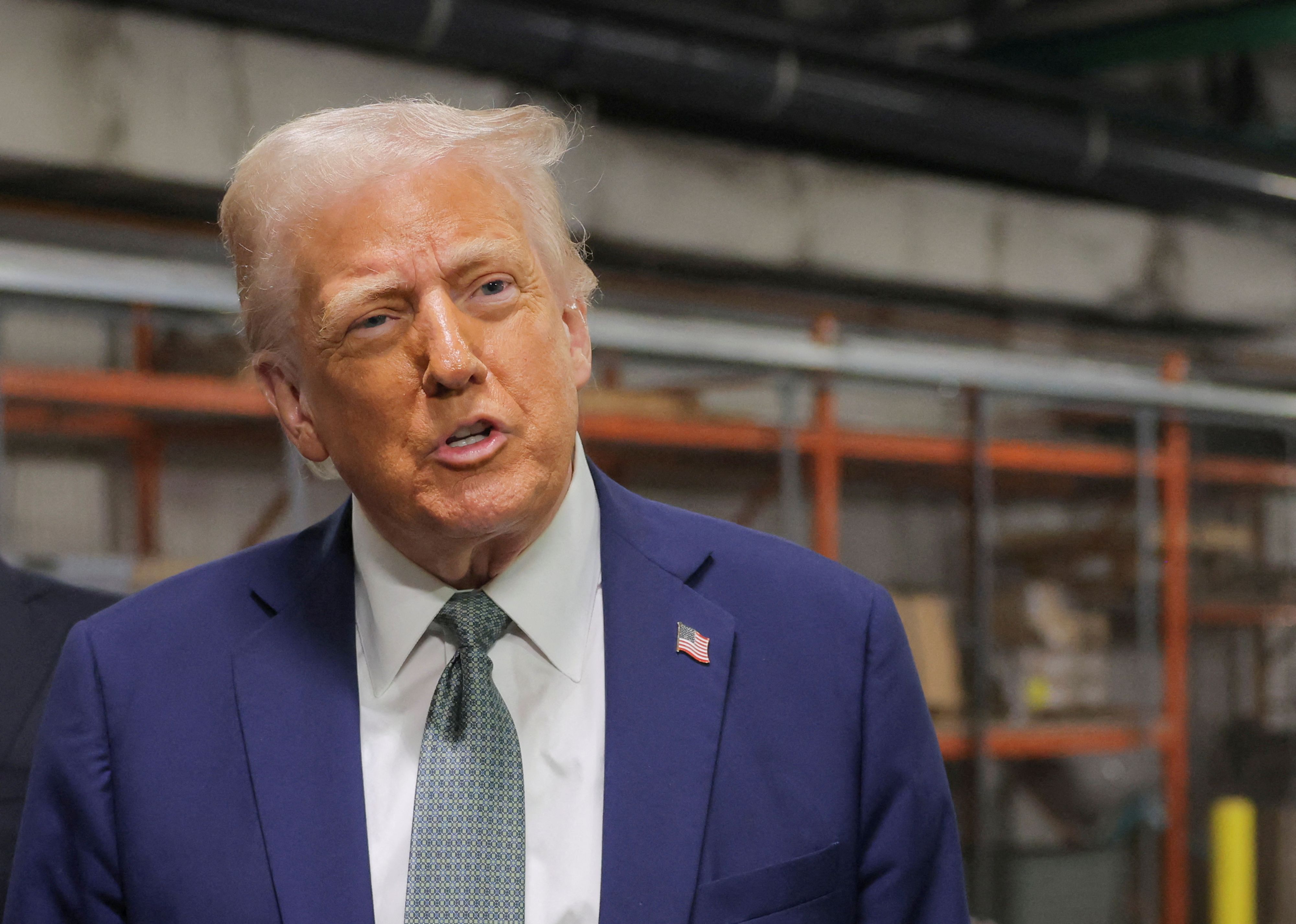 US-Präsident Trump hat der Ukraine die Übernahme ihrer Kraftwerke angeboten. (Symbolbild)