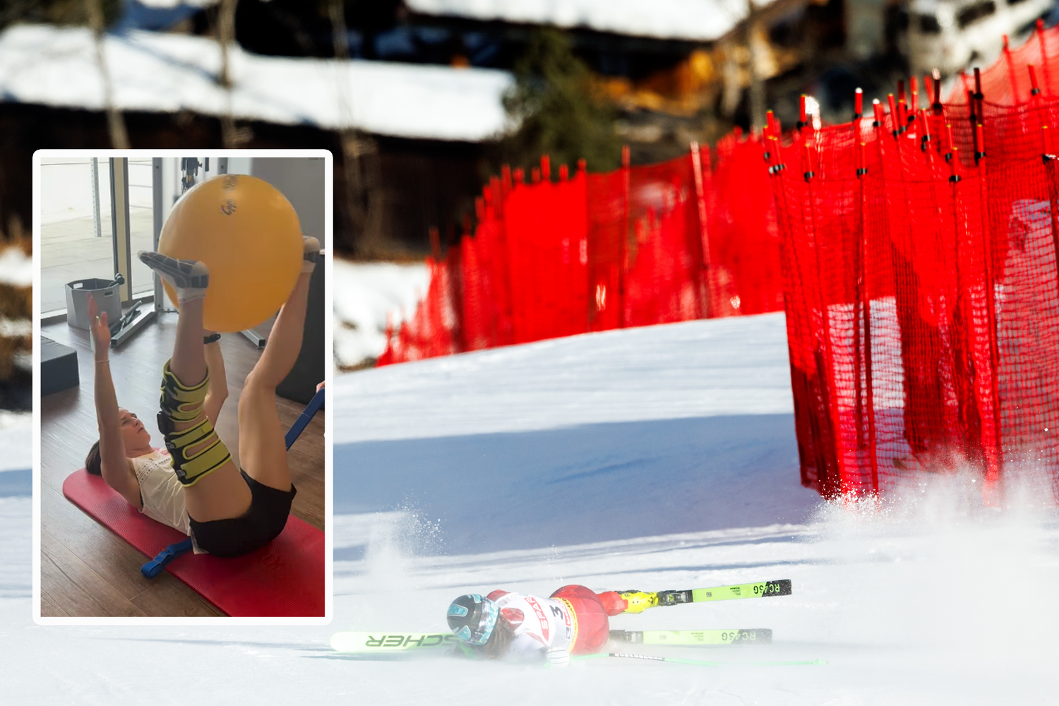 Ricarda Haaser stürzte bei der WM schwer.
