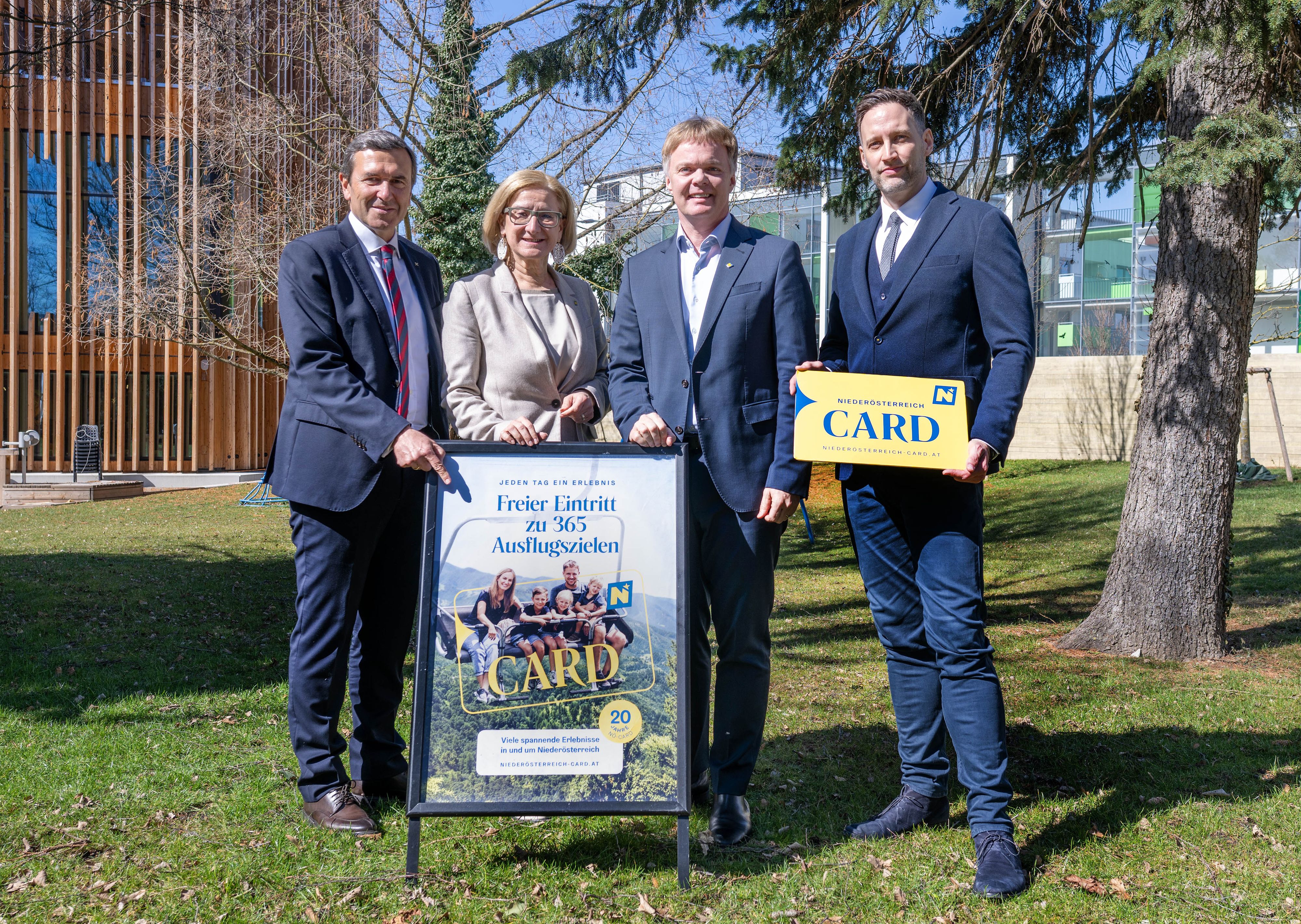 Die NÖ-Card startet im Jubiläumsjahr mit gleich 19 neuen Ausflugszielen in die Saison