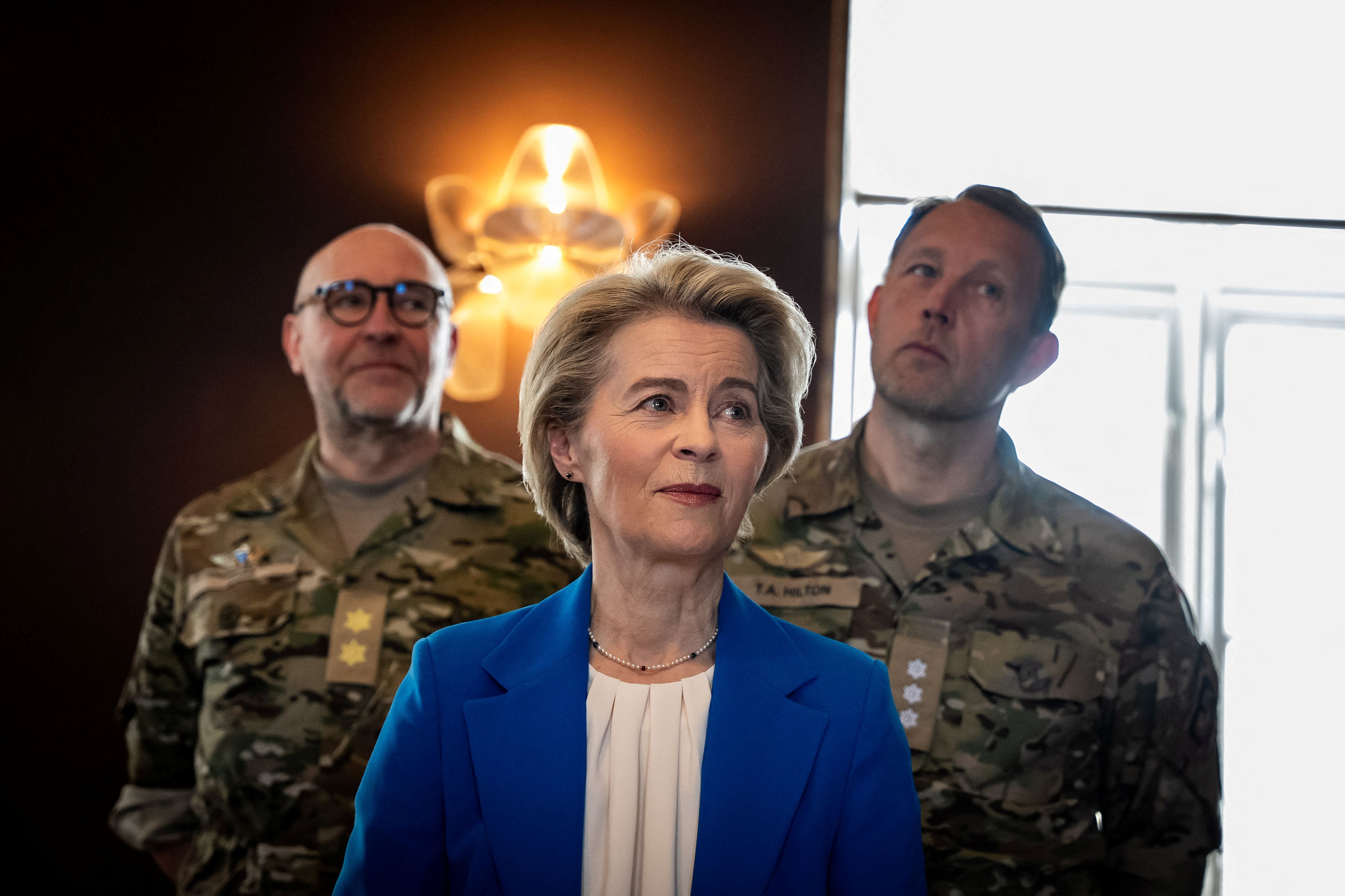 Ursula von der Leyen bei einem Besuch in Dänemark.