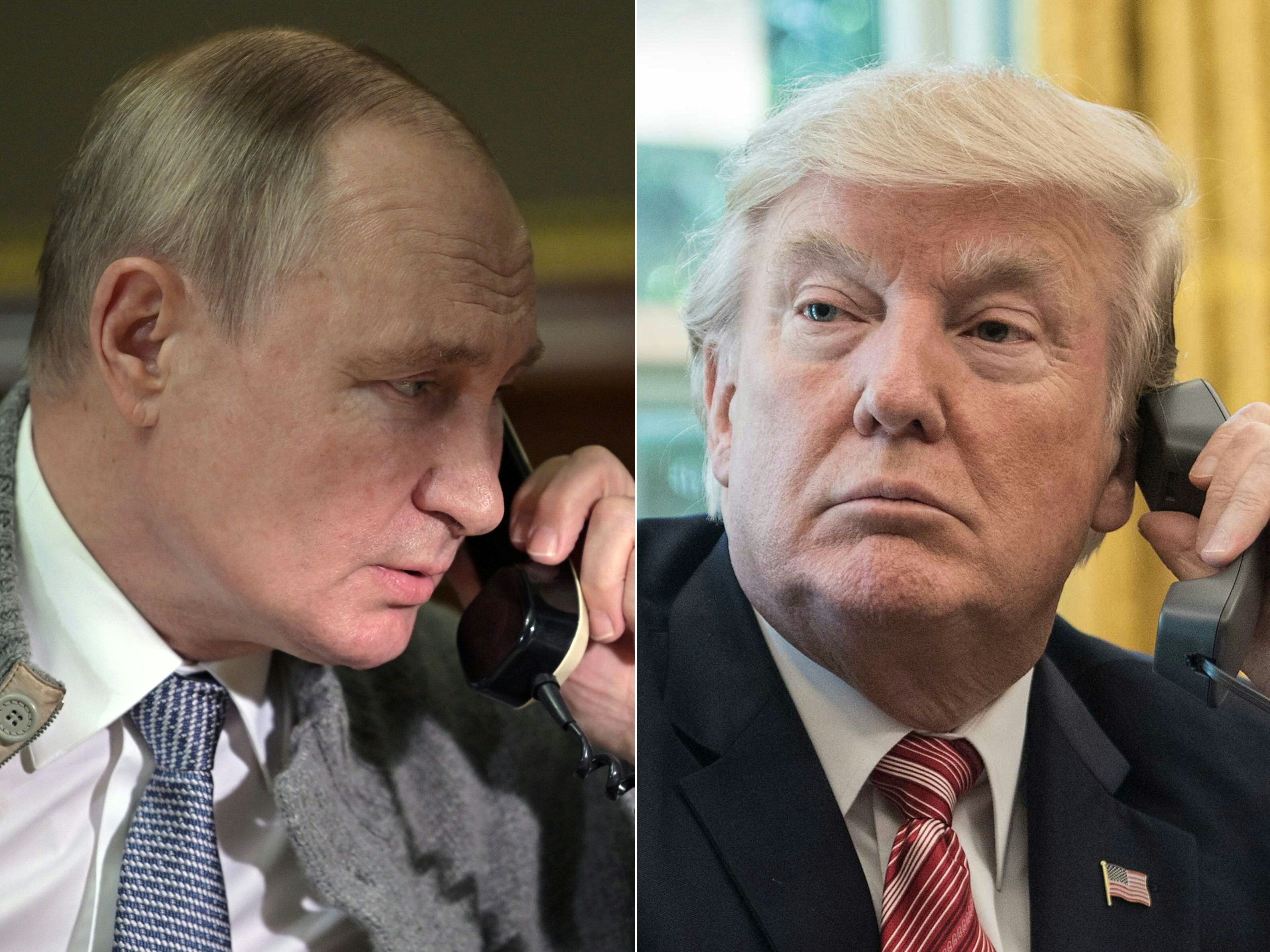 Wladimir Putin und Donald Trump haben miteinander telefoniert.