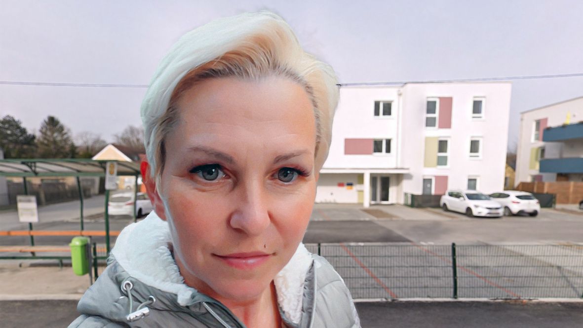 Nicole Krasser arbeitet Tag und Nacht, um sich ihre Wohnung leisten zu können.