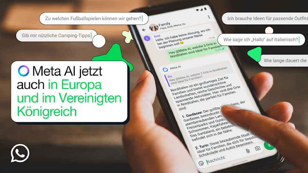 WhatsApp (Foto) und Co. werden aufgerüstet.