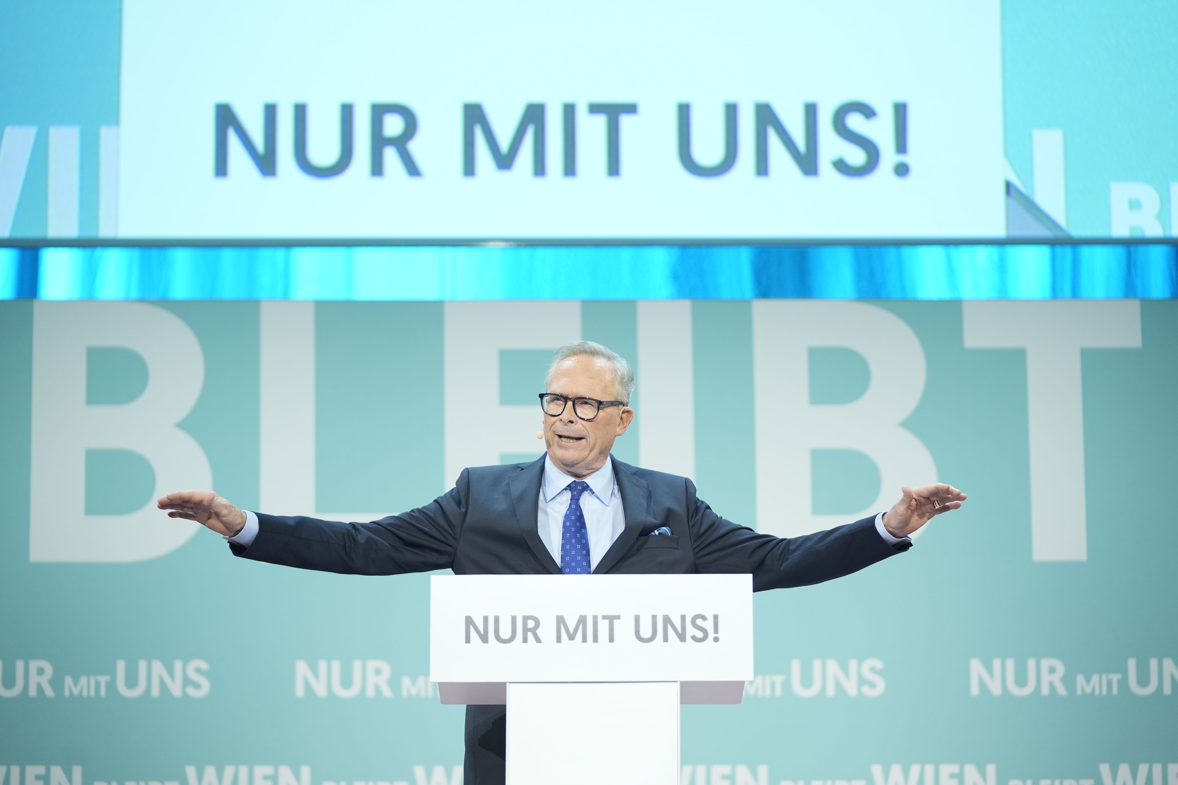 Karl Mahrer bei seiner 