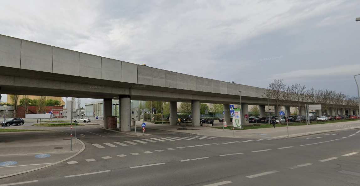 Zum mutmaßlichen Entführungsversuch soll es vor dem Donauspital gekommen sein.