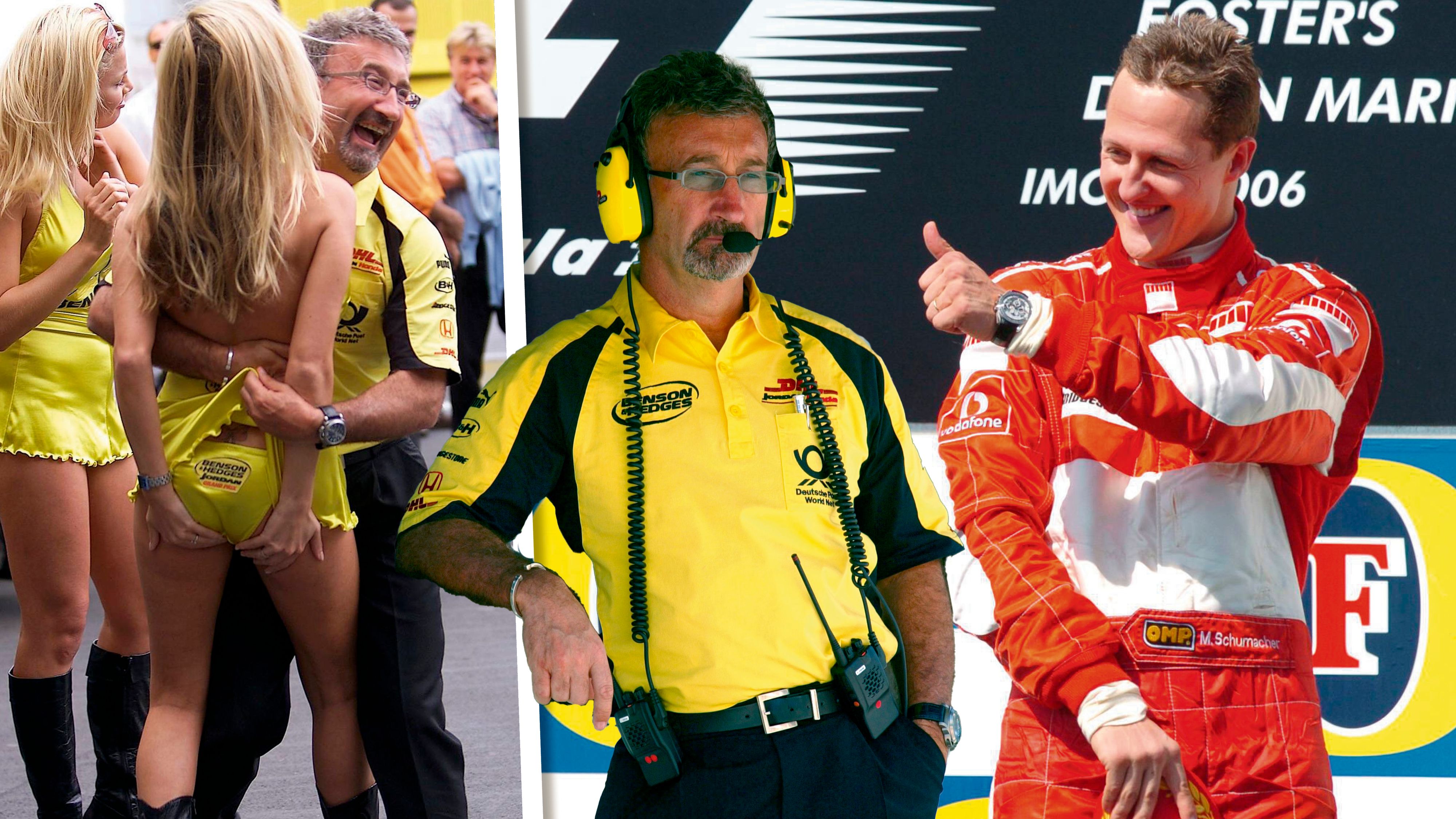 Eddie Jordan förderte Michael Schumacher und gilt als Erfinder der Boxenluder.