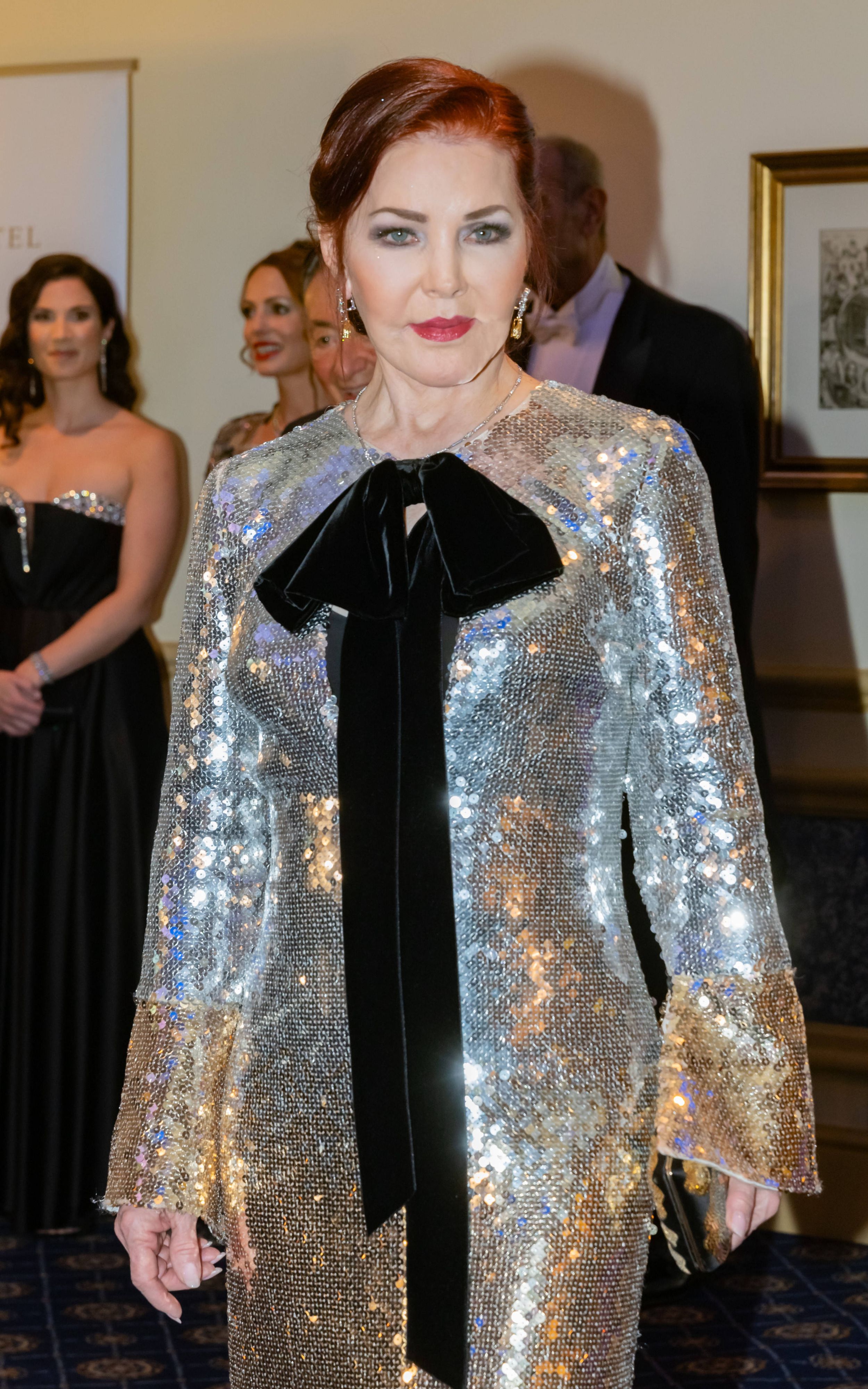 Priscilla Presley bei ihrem letzten Besuch in Wien beim Wiener Opernball als Star-Gast von Richard Lugner.