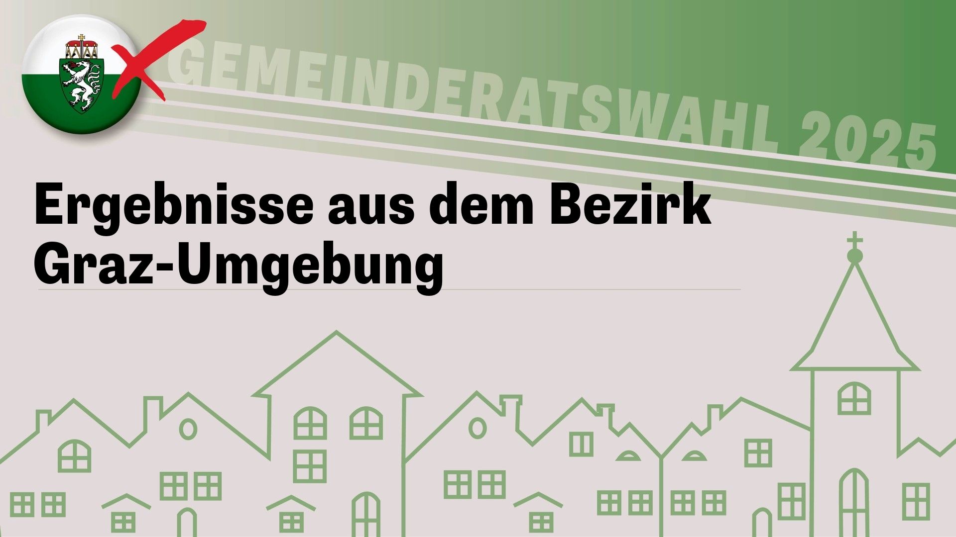 Wahlergebnis aus Graz-Umgebung