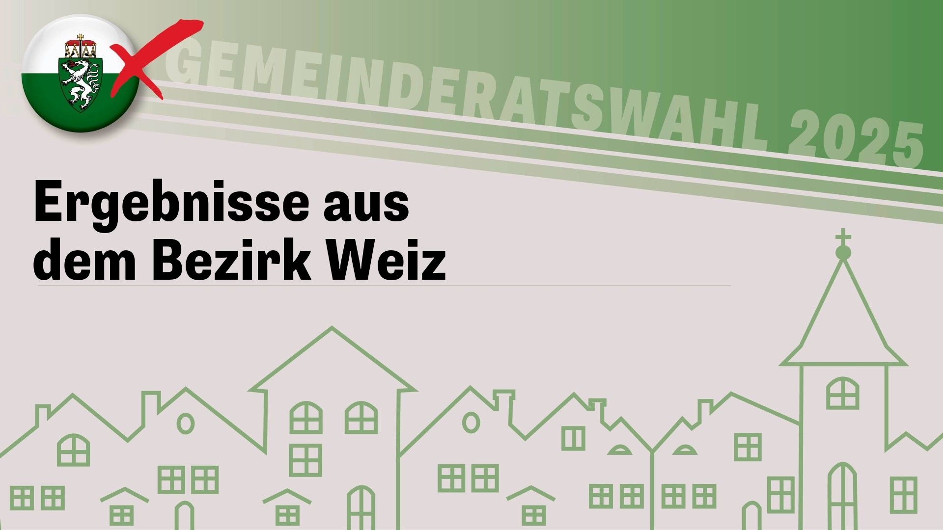 Wahlergebnis aus Weiz