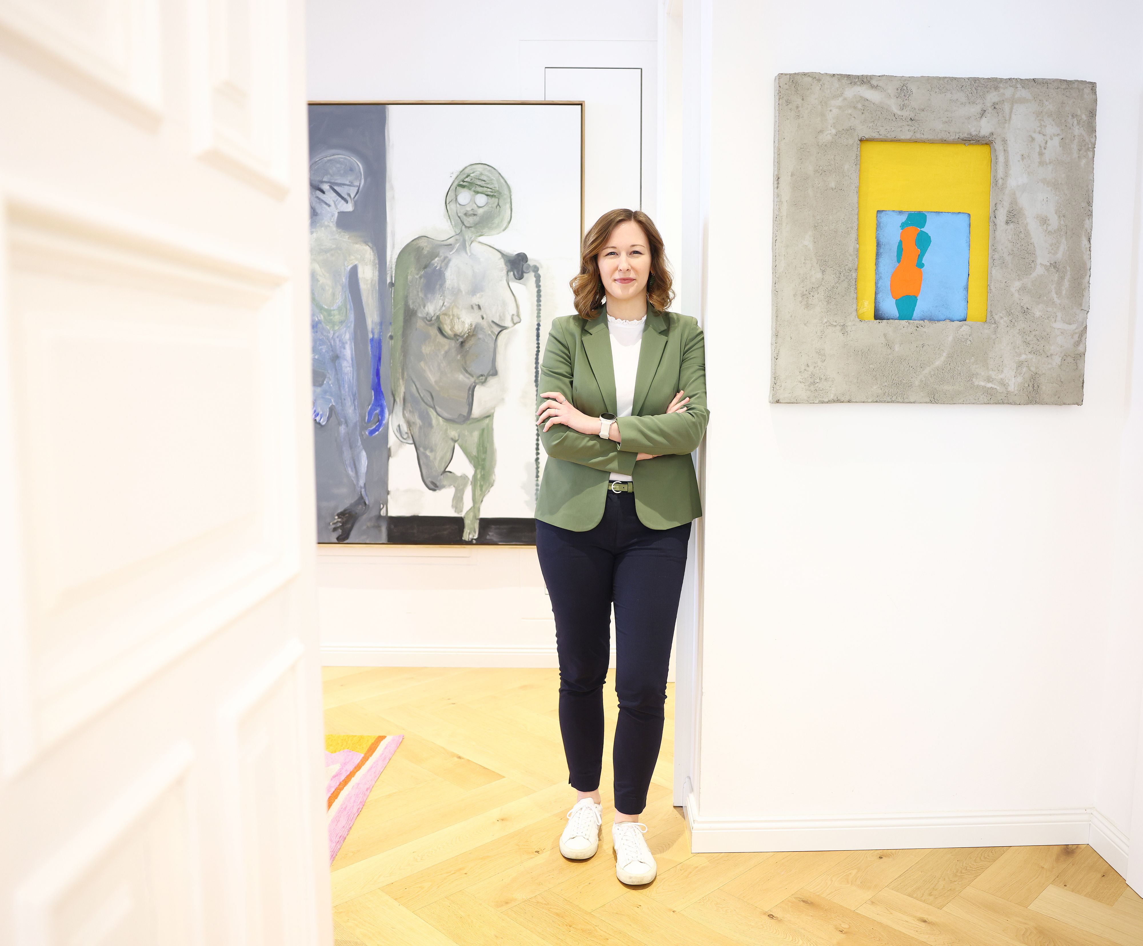 Integrationsministerin Claudia Plakolm (VP) bei ihrem Antrittsinterview bei <em>