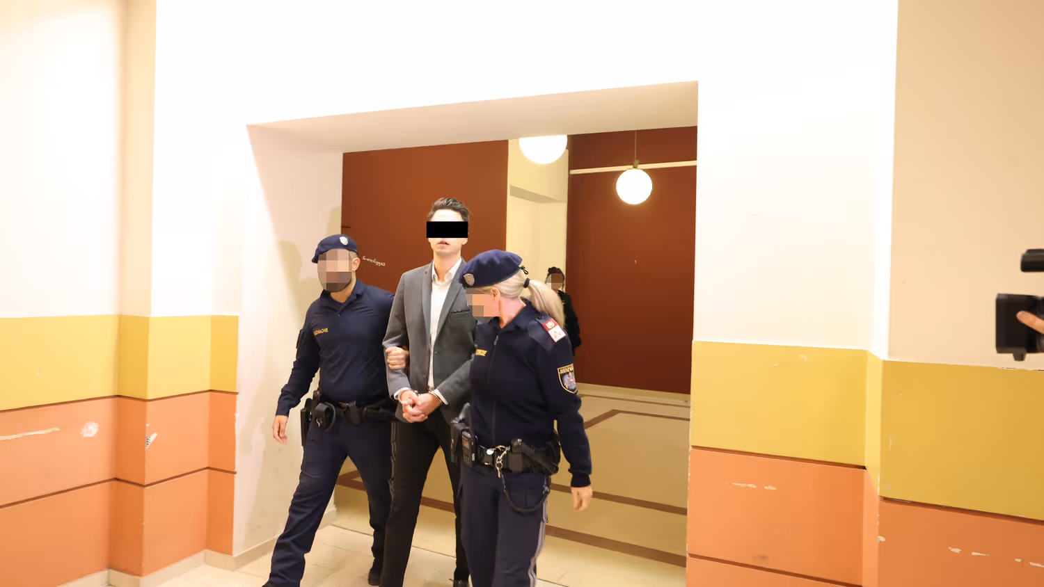 Der Szene-DJ beim Prozess im Oktober 2024.