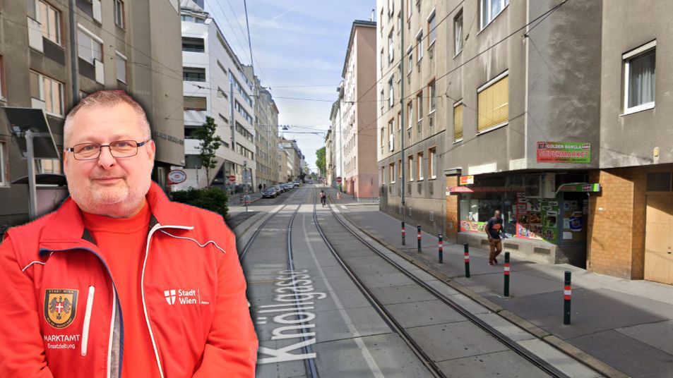 Marktamtsdirektor Andreas Kutheil im 