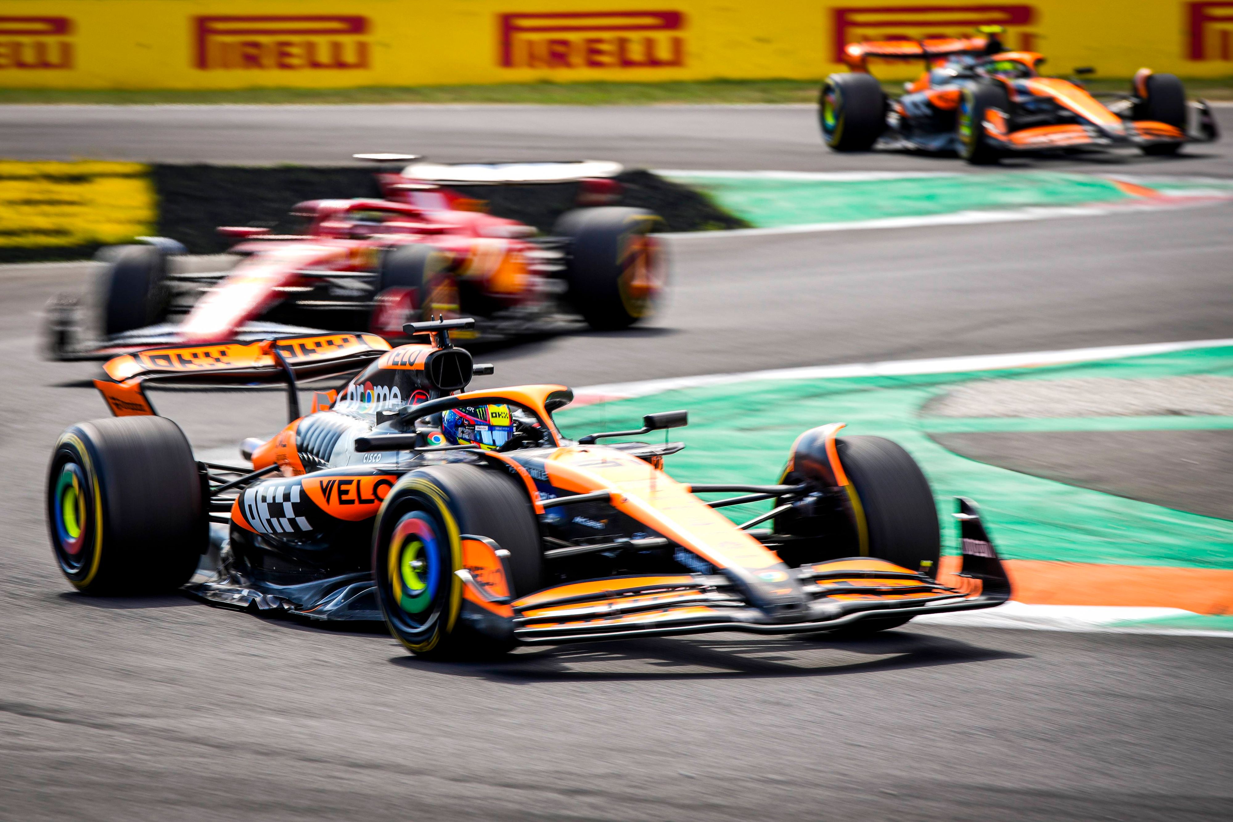 Oscar Piastri drehte im McLaren diedrittschnellste Runde.