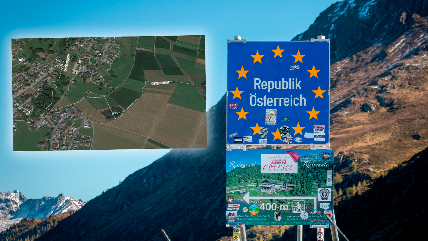 In Vorarlberg kommt es zu einer Grenzänderung.