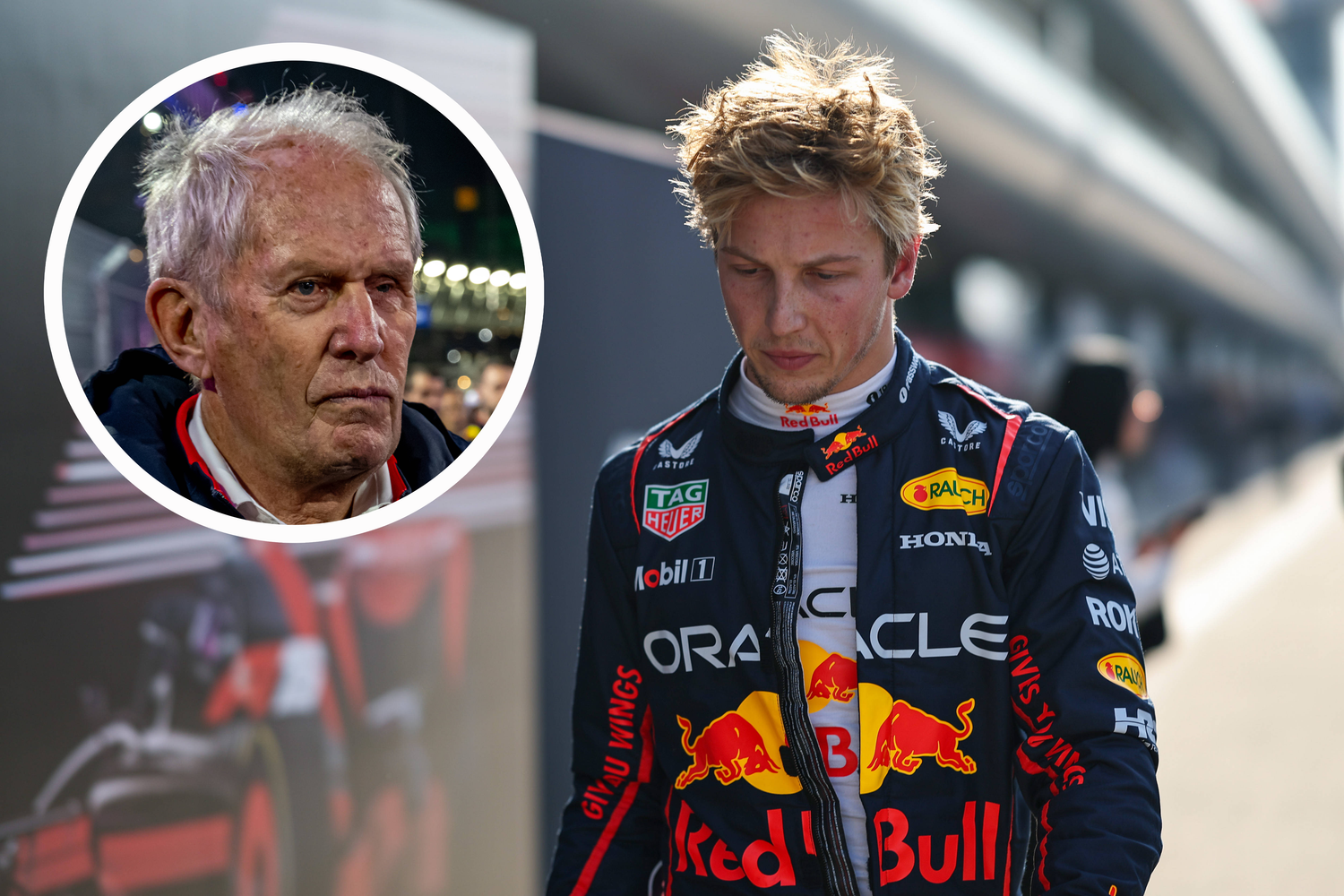 Helmut Marko kritisiert Liam Lawson.