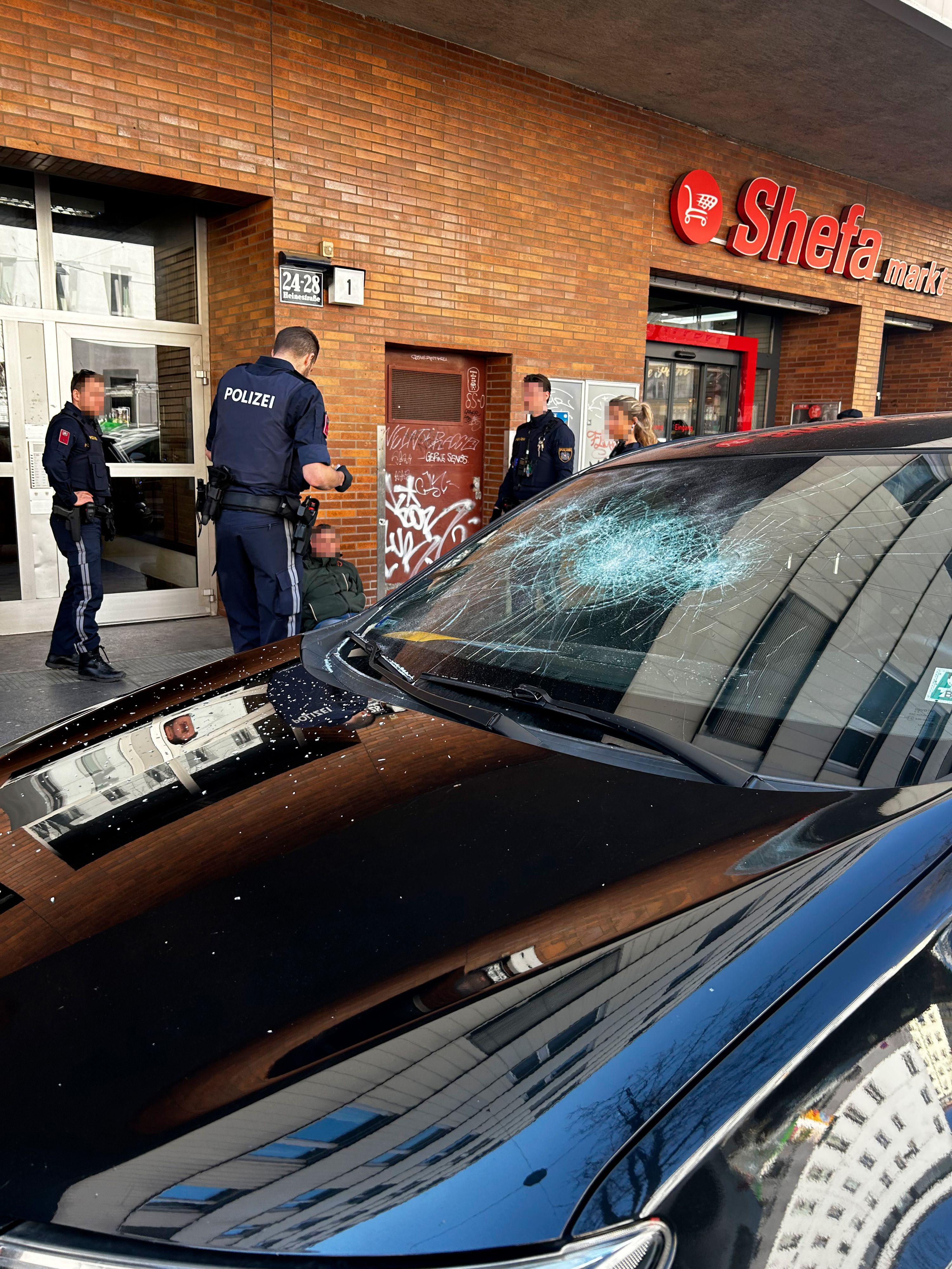 Die Polizei musste den Slowaken festnehmen.