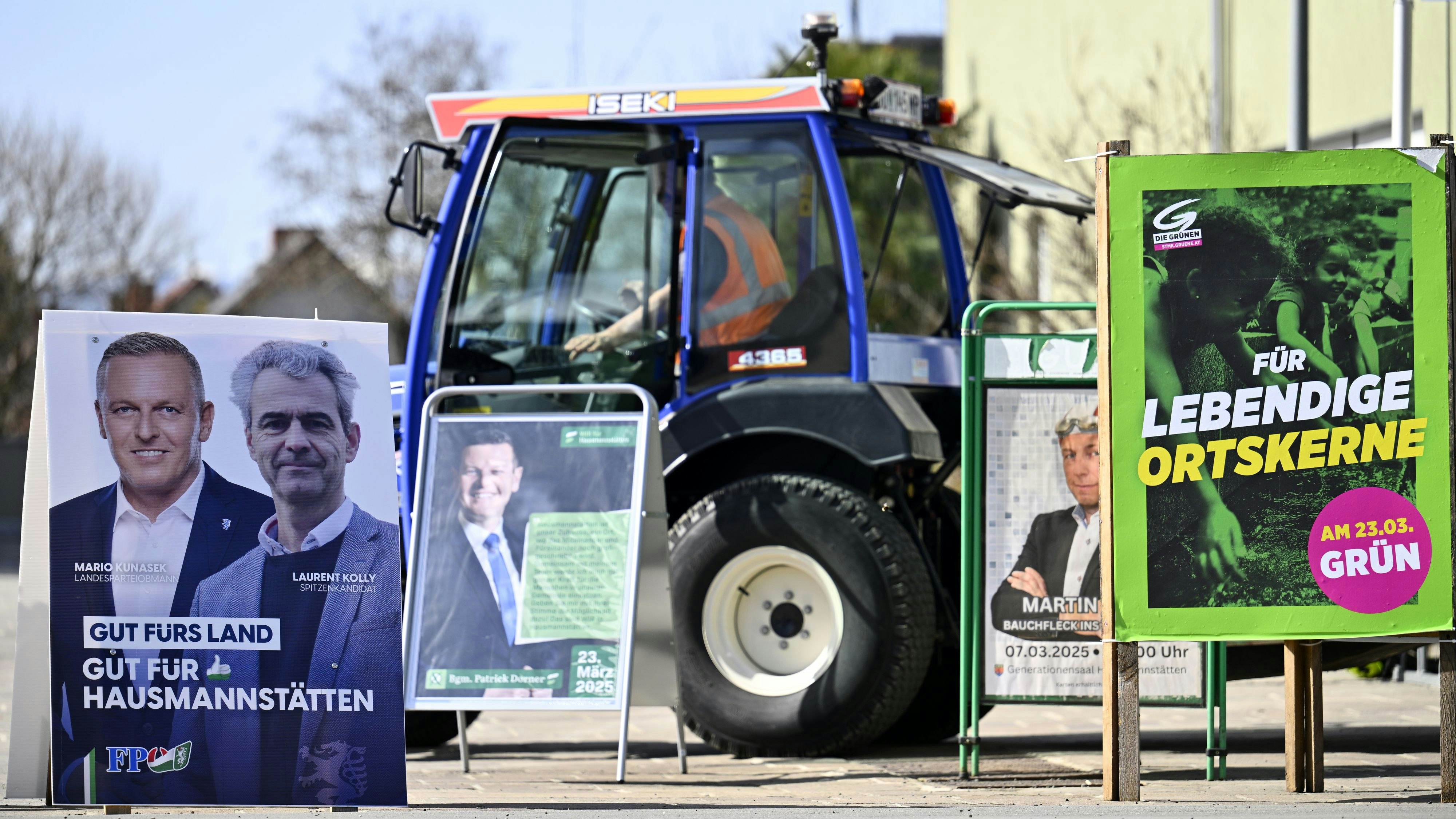 Rund 800.000 Steirer wählen am Sonntag ihre Gemeinderäte.