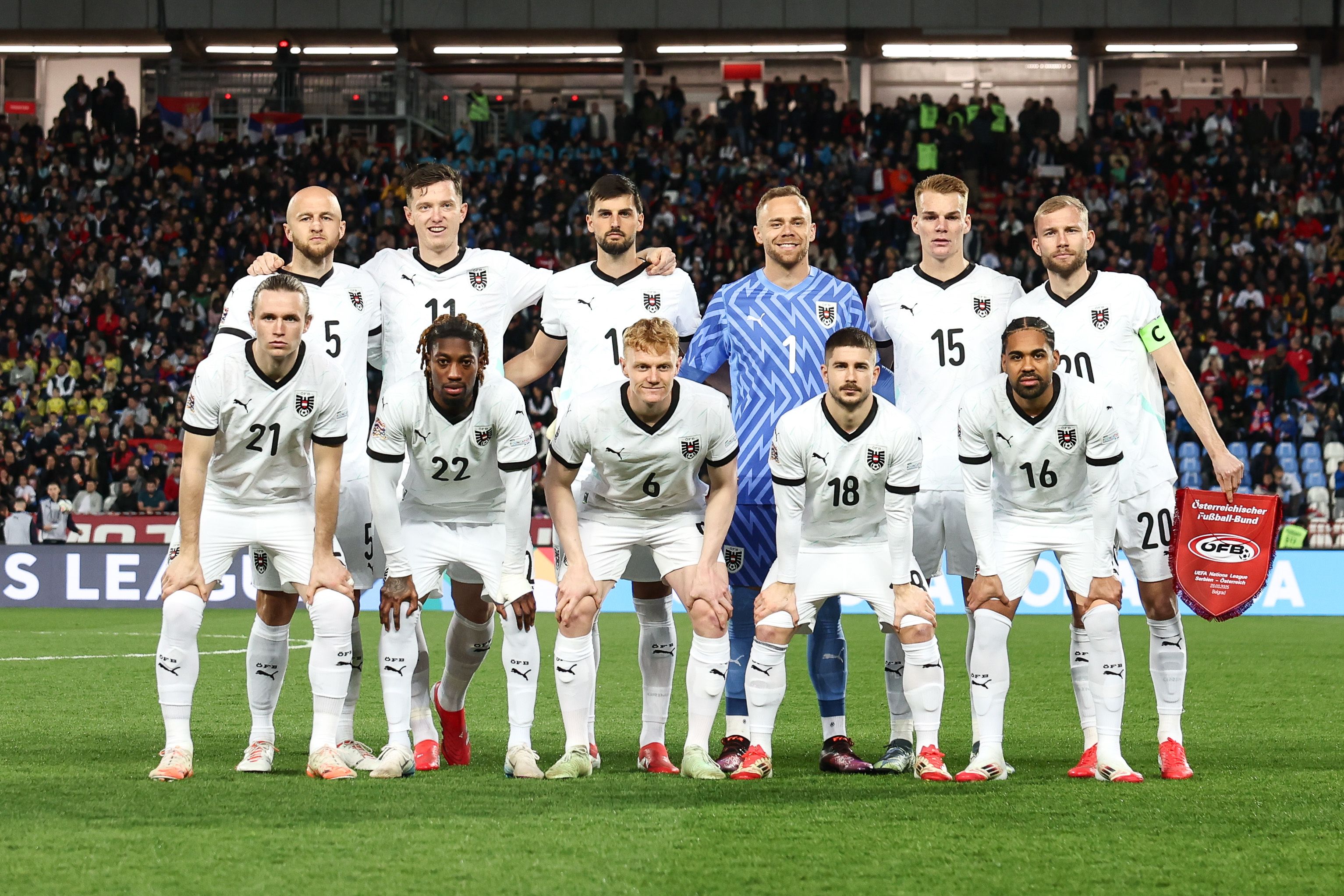 Das ÖFB-Team verliert das Playoff-Rückspiel gegen Serbien mit 2:0.