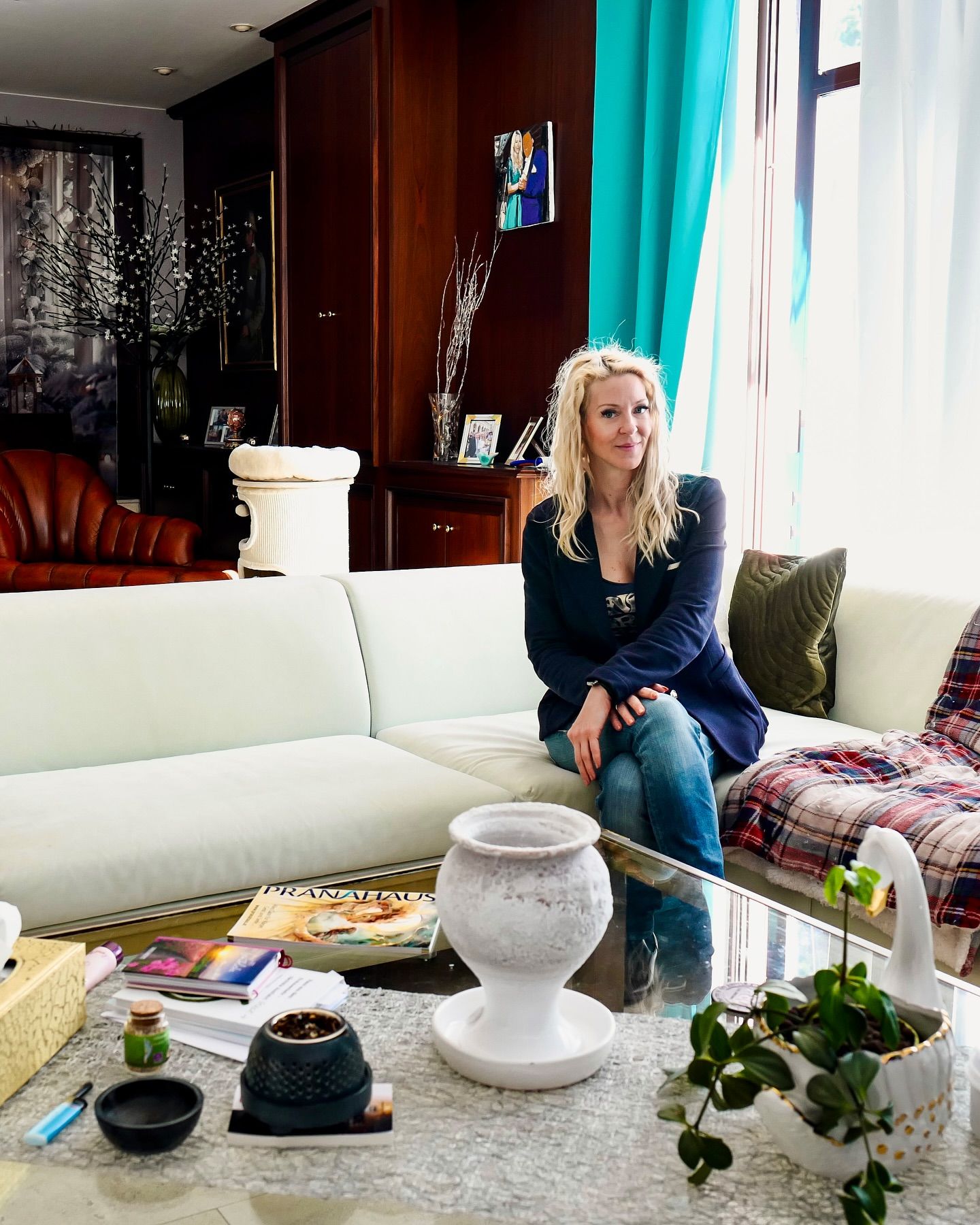 Simone Lugner war bei Claudia Stöckl im 