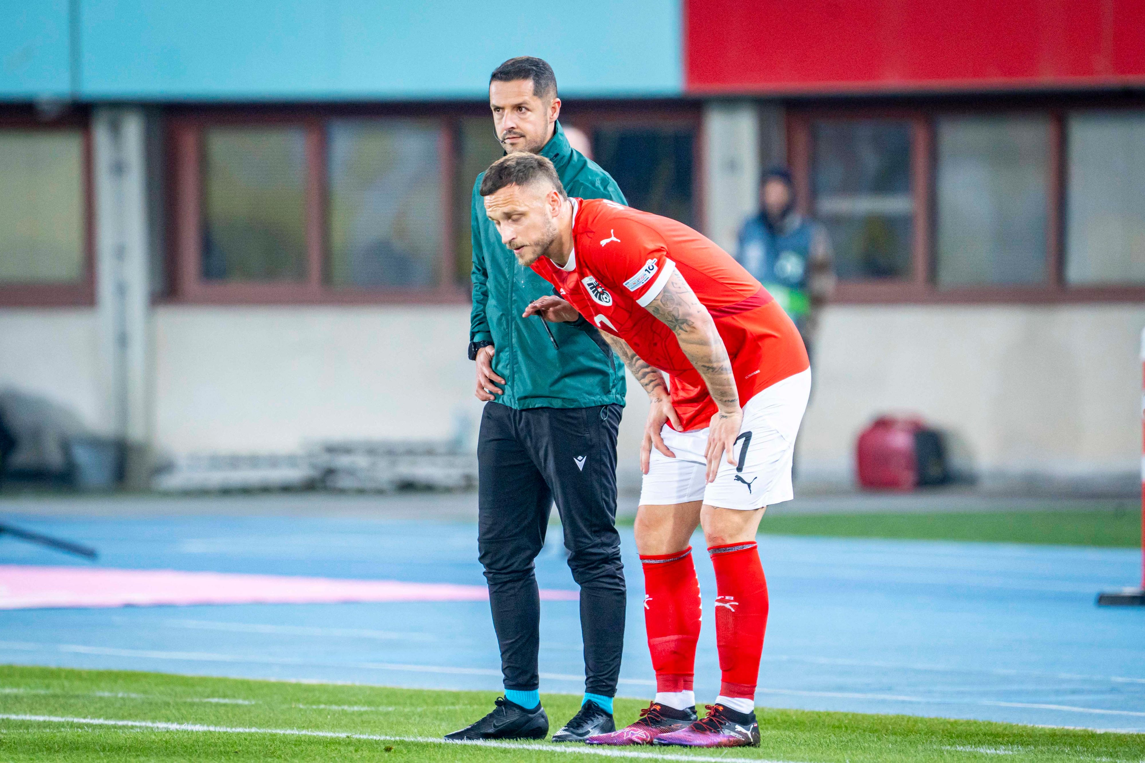 Marko Arnautovic erlitt beim 1:1 gegen Serbien im Happel-Oval eine Panikattacke.