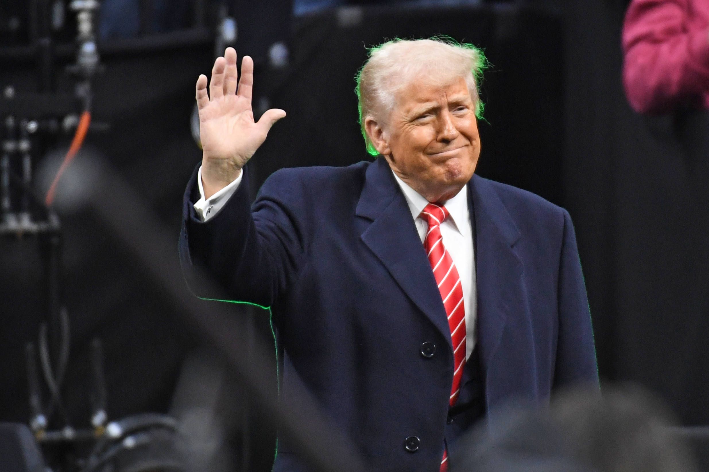 US-Präsident Donald Trump deutet eine dritte Amtszeit an. 