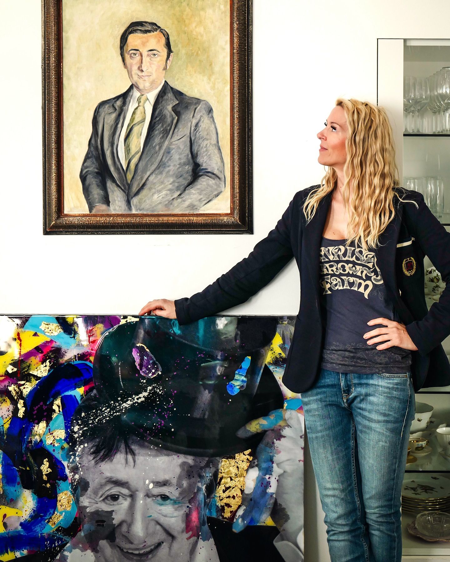 Simone Lugner war bei Claudia Stöckl im 