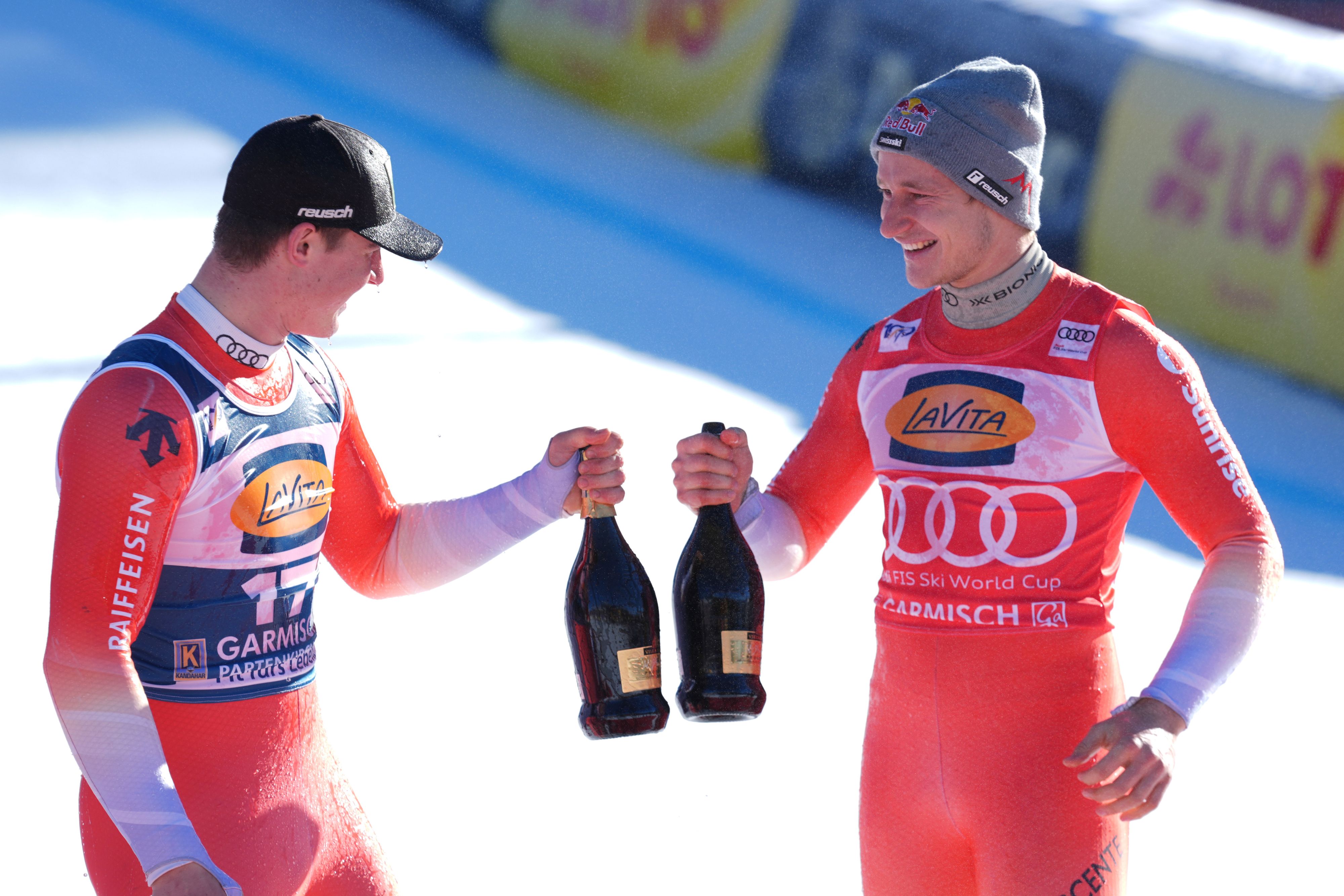 Franjo von Allmen (l.), Marco Odermatt