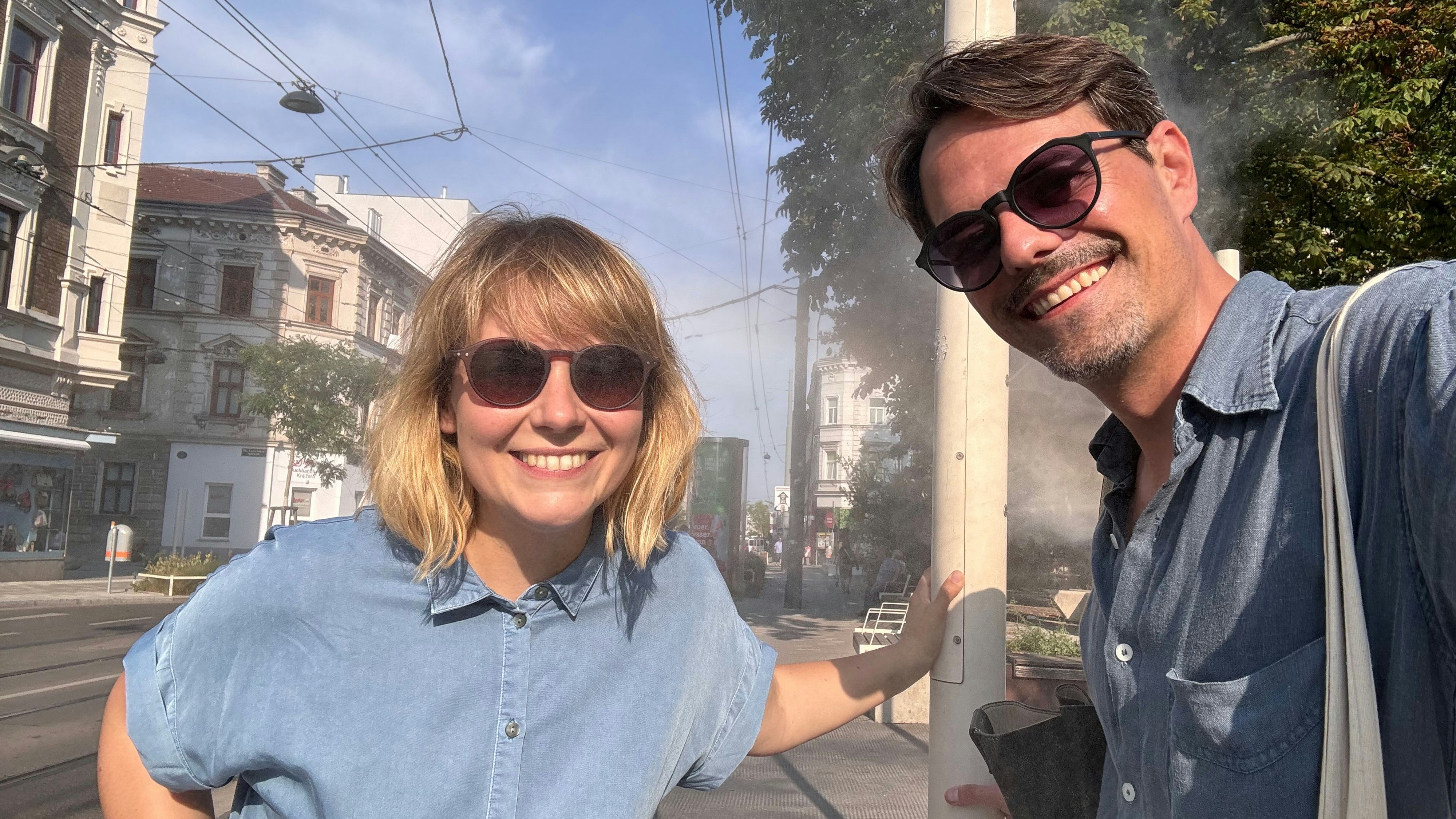 Stefanie Lamp und Florian Saurwein treten für die SPÖ in Ottakring an.