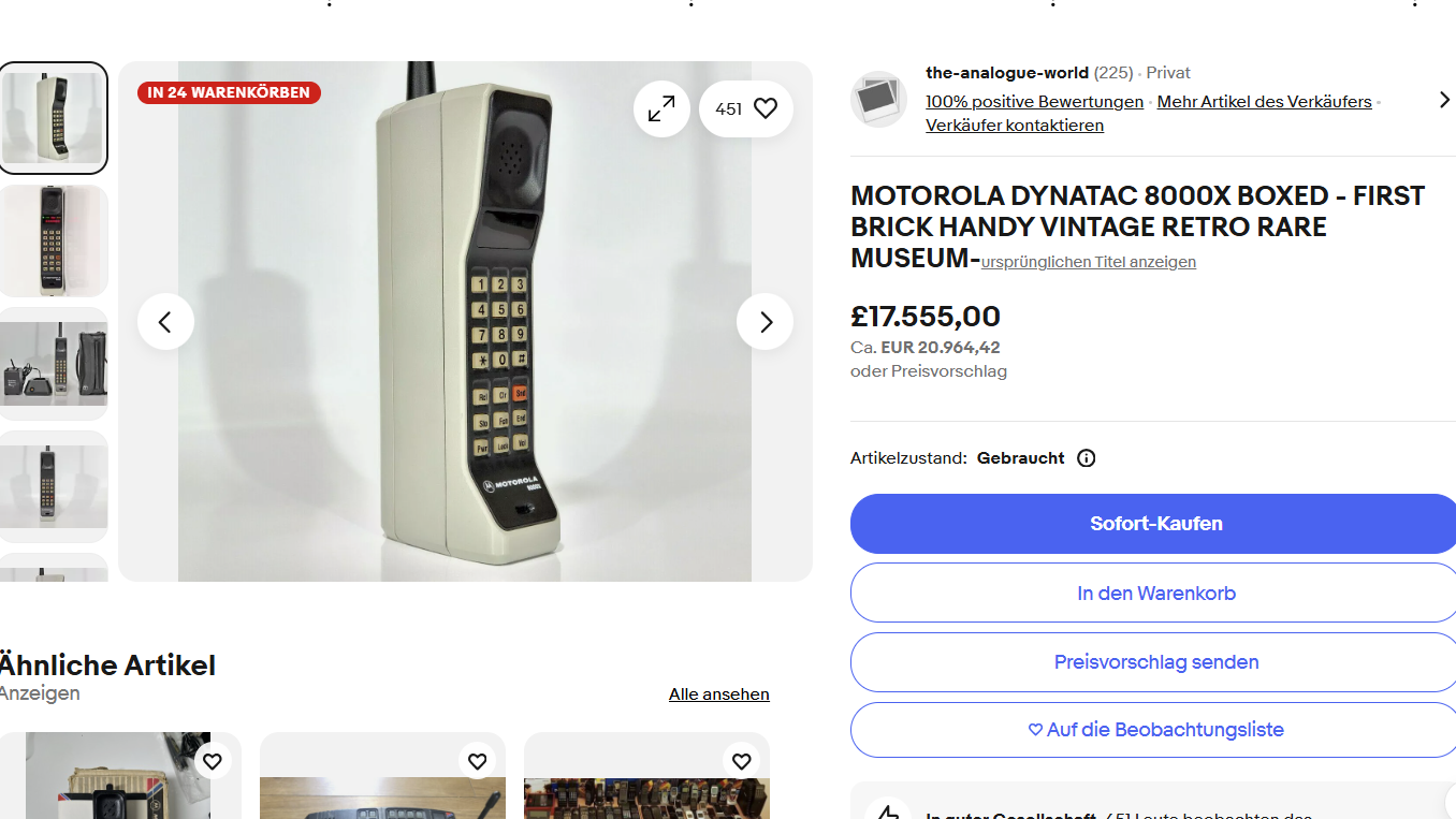 Motorola DynaTAC 8000x