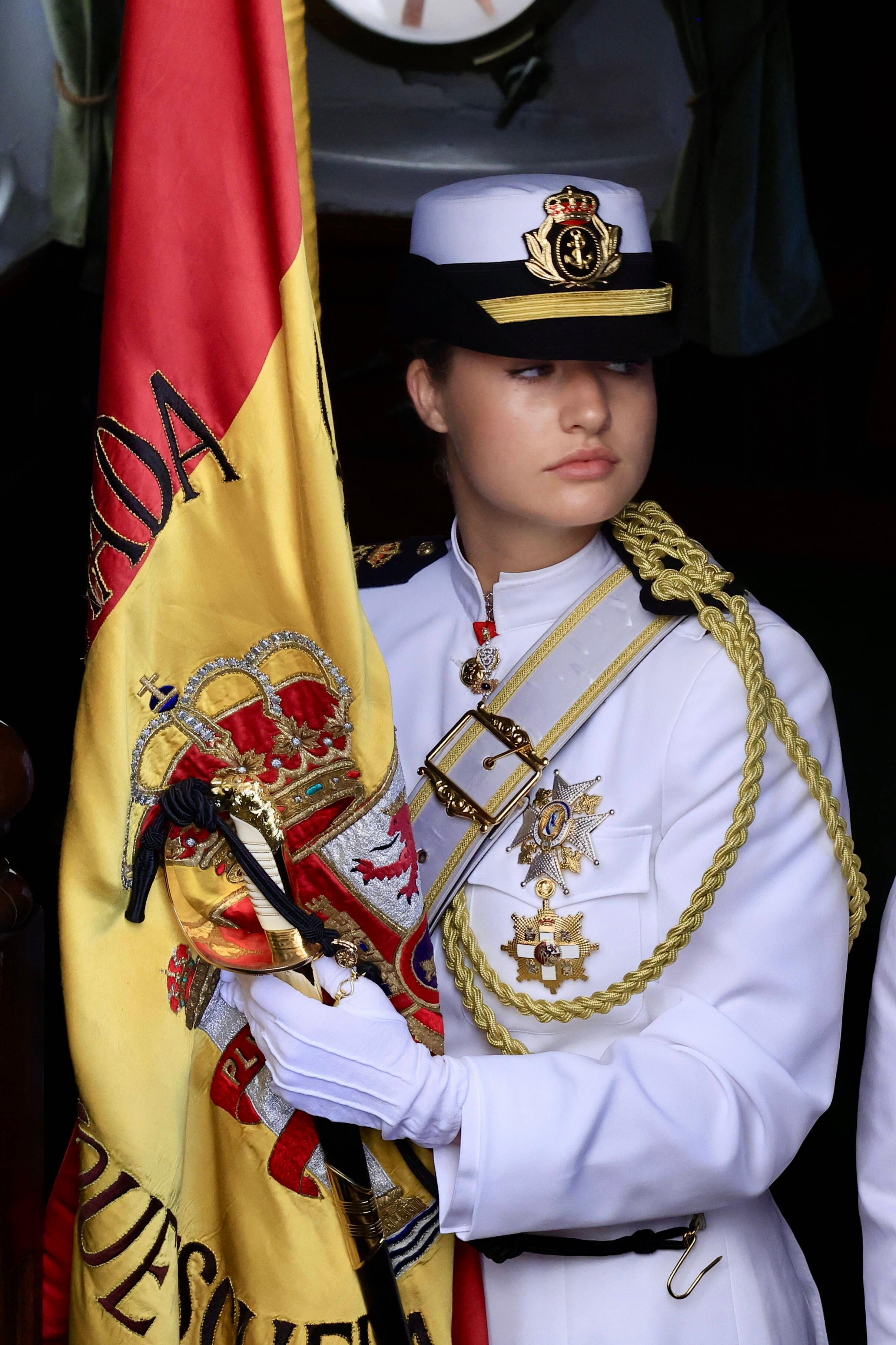 Prinzessin Leonor ist seit Jänner 2025 auf Weltreise und wird insgesamt sechs Monate auf See verbringen.