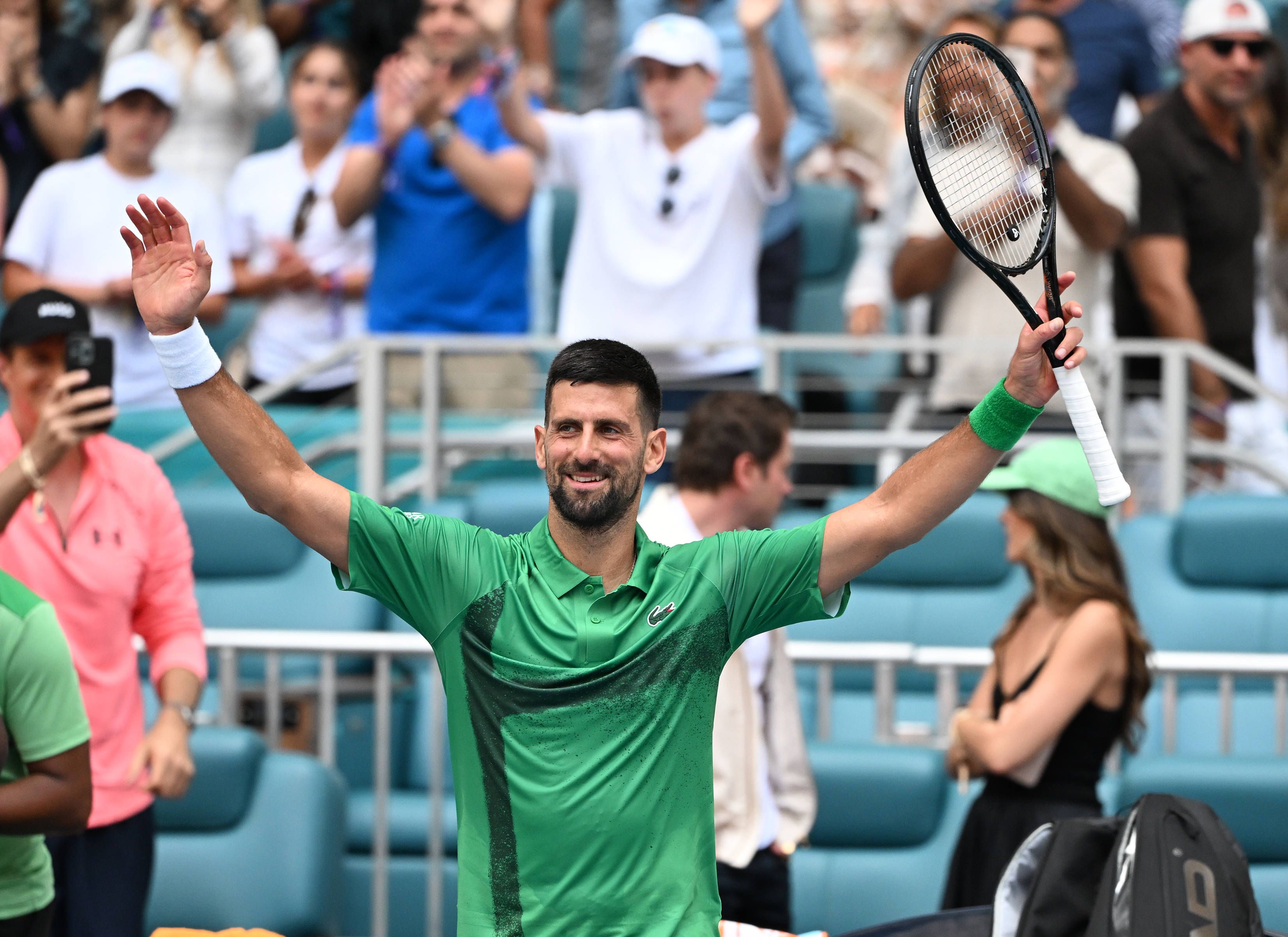 Novak Djokovic stellte beim Masters in Miami den nächsten Rekord ein.