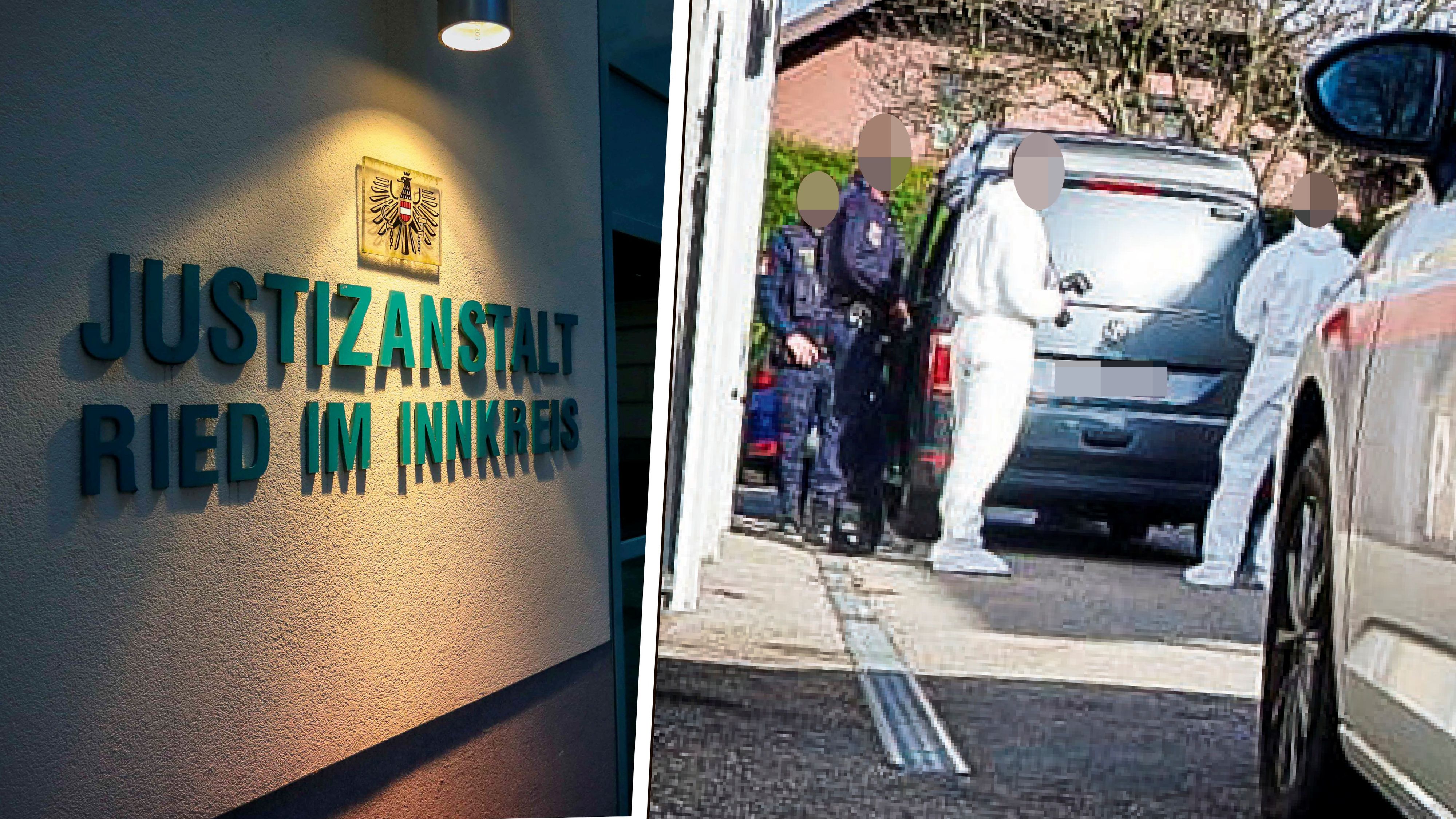 Der Verdächtige (35) wurde die in die Justizanstalt Ried gebracht.