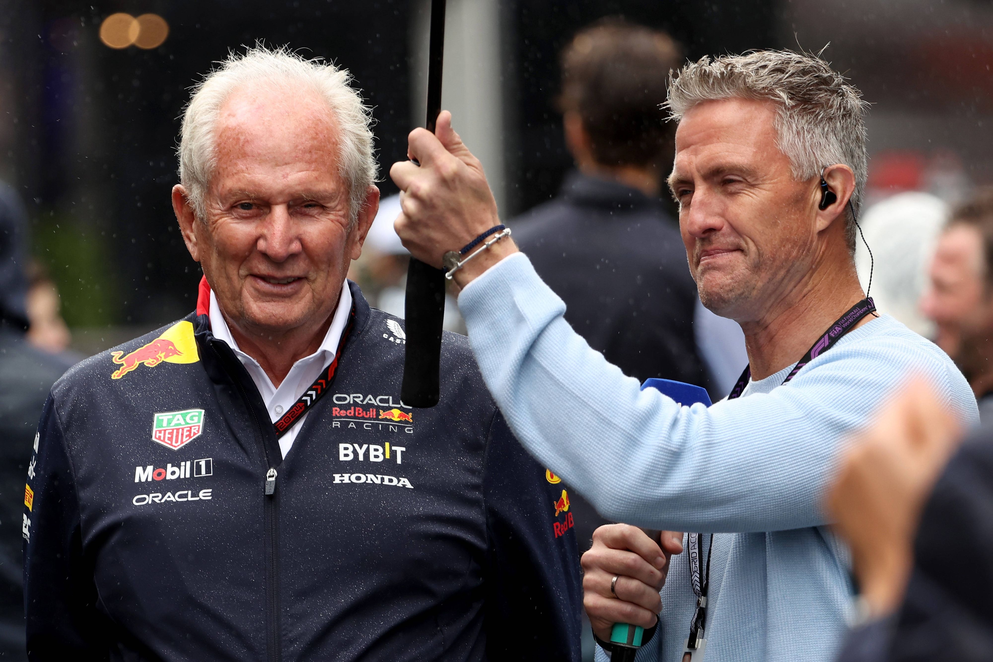 Helmut Marko und Ralf Schumacher