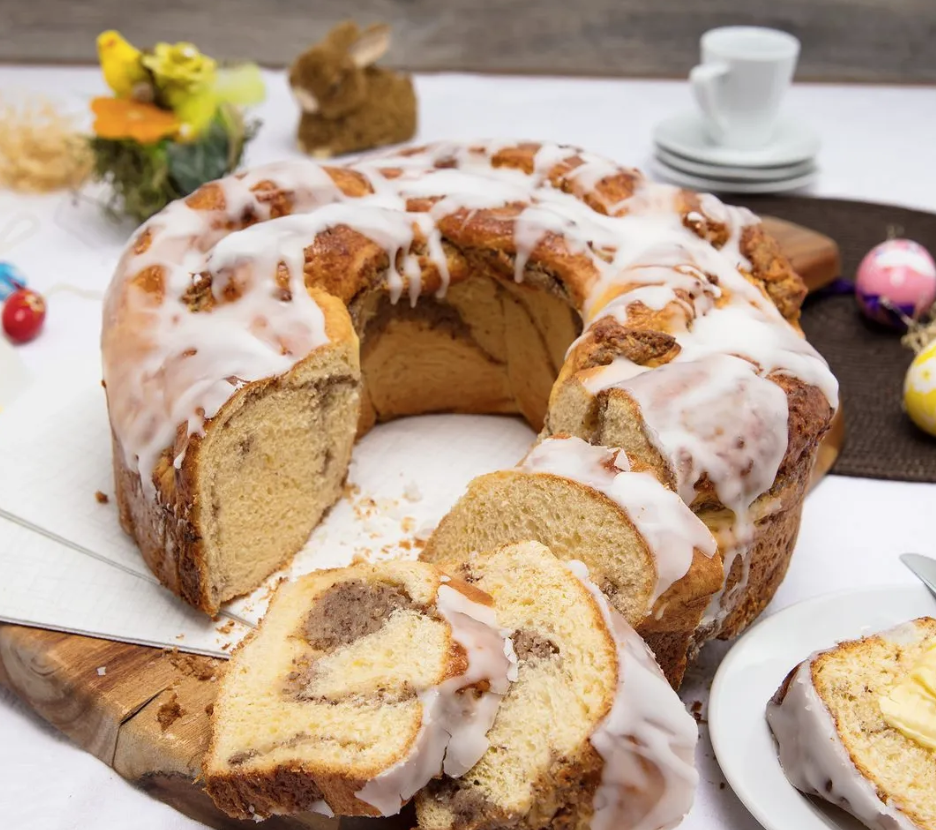 Osternusskranz - ideal für die festliche Ostertafel!