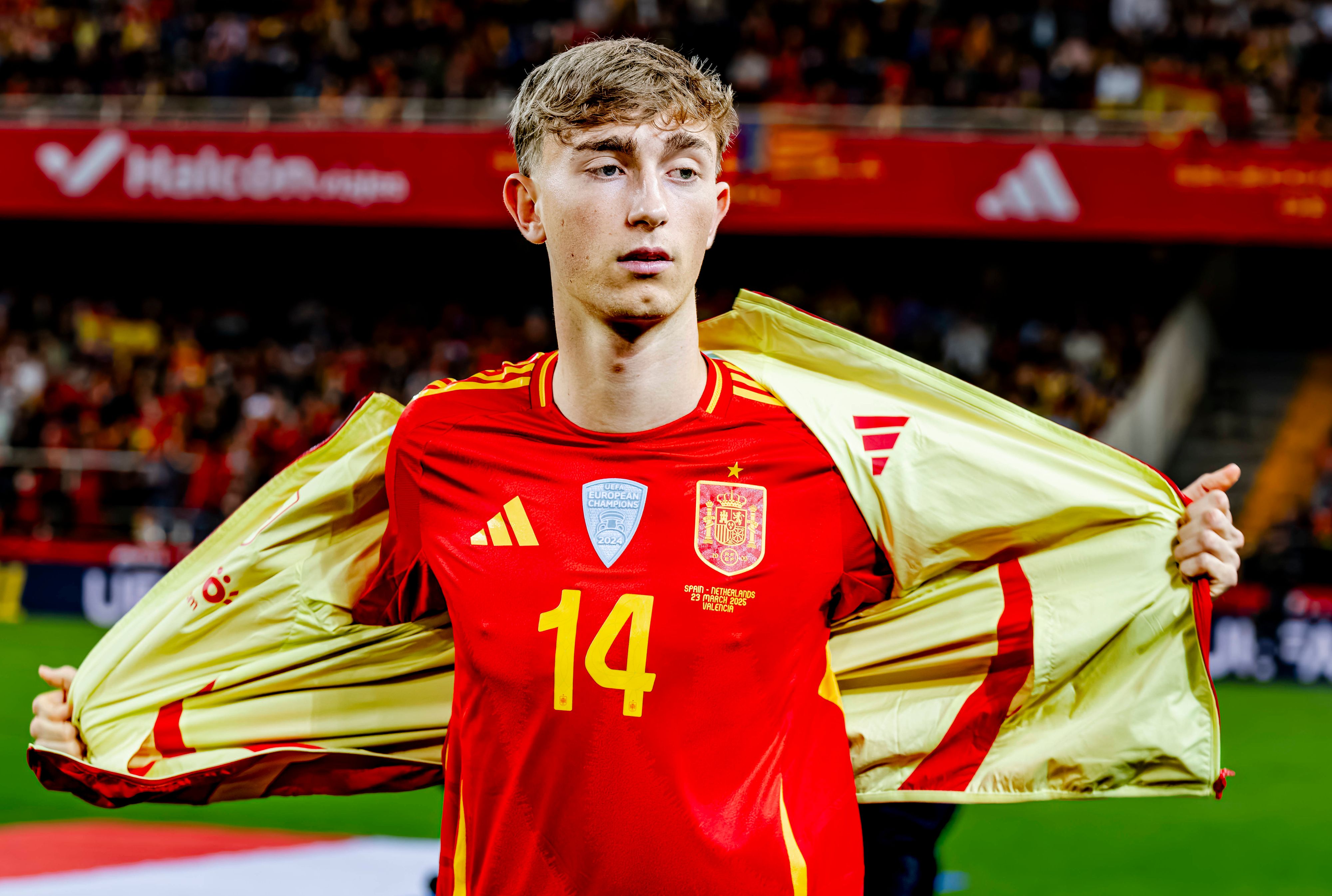 Dean Huijsen steht am Zettel der Königlichen.