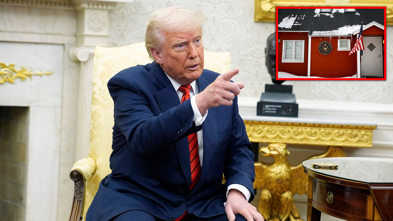 Donald Trump will die US-Einflüsse auf Grönland erhöhen.