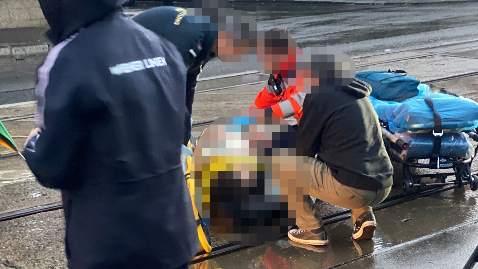 Verkehrsunfall am Montagnachmittag in Wien-Liesing.