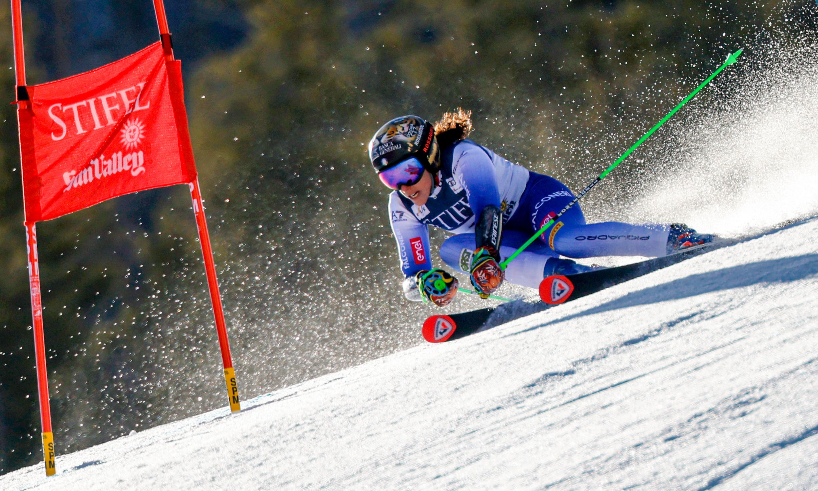 Federica Brignone hat nun gute Chancen, den Riesentorlauf-Weltcup zu gewinnen.