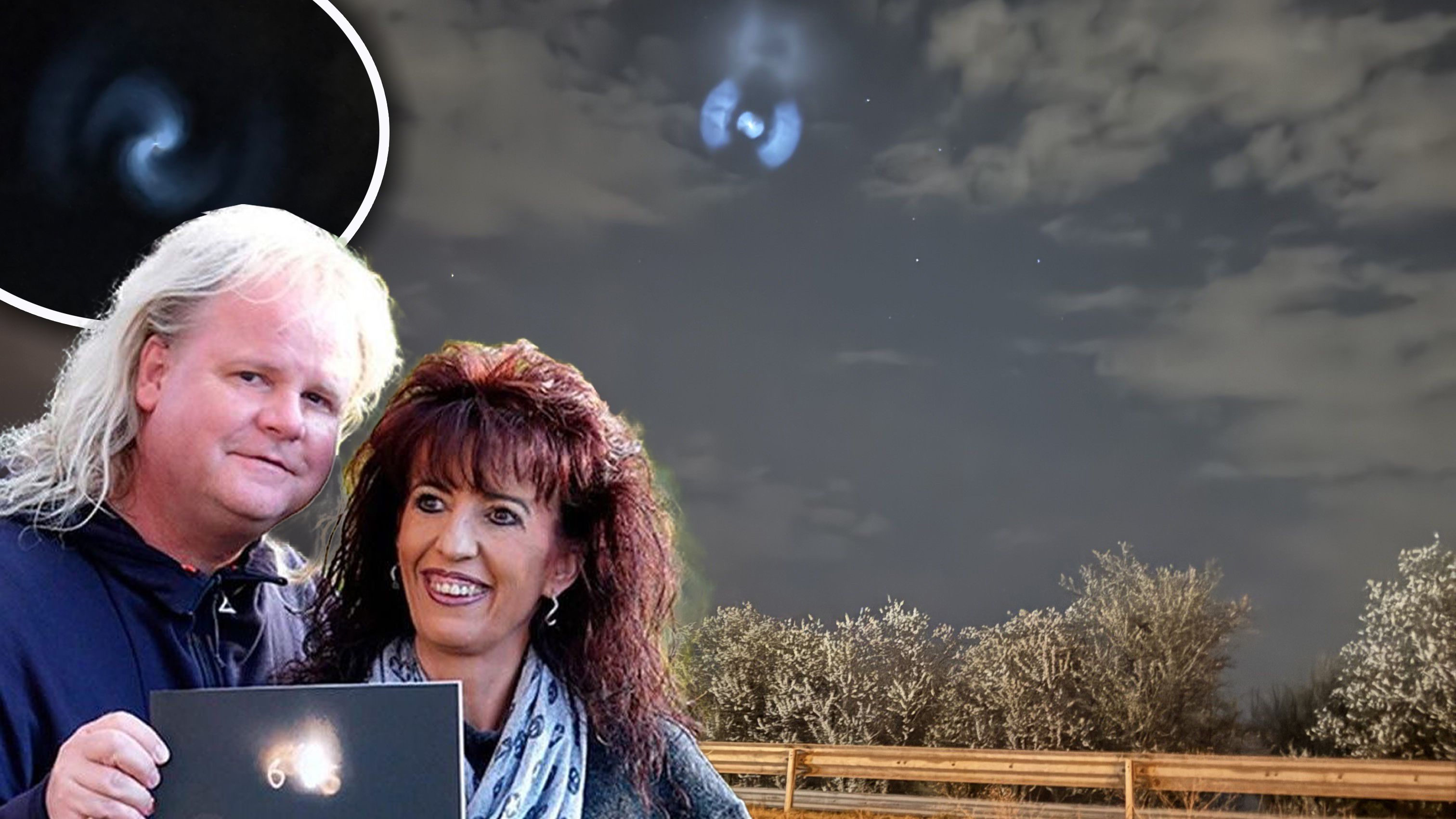 Am Montagabend tauchte über Österreich ein mysteriöses, blaues Licht am Himmel auf. Das Bild wurde in Berndorf in Niederösterreich aufgenommen.