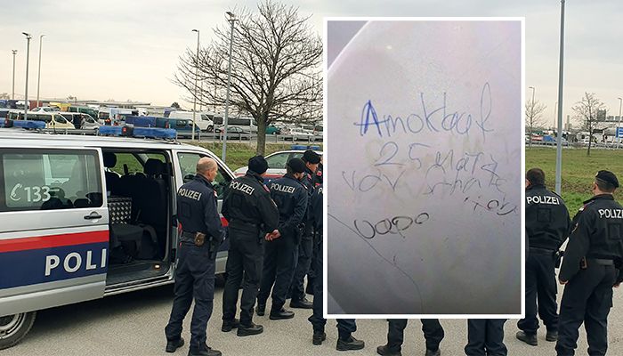 Diese Amokdrohung nimmt die Polizei ernst - Schulen müssen geschlossen werden.