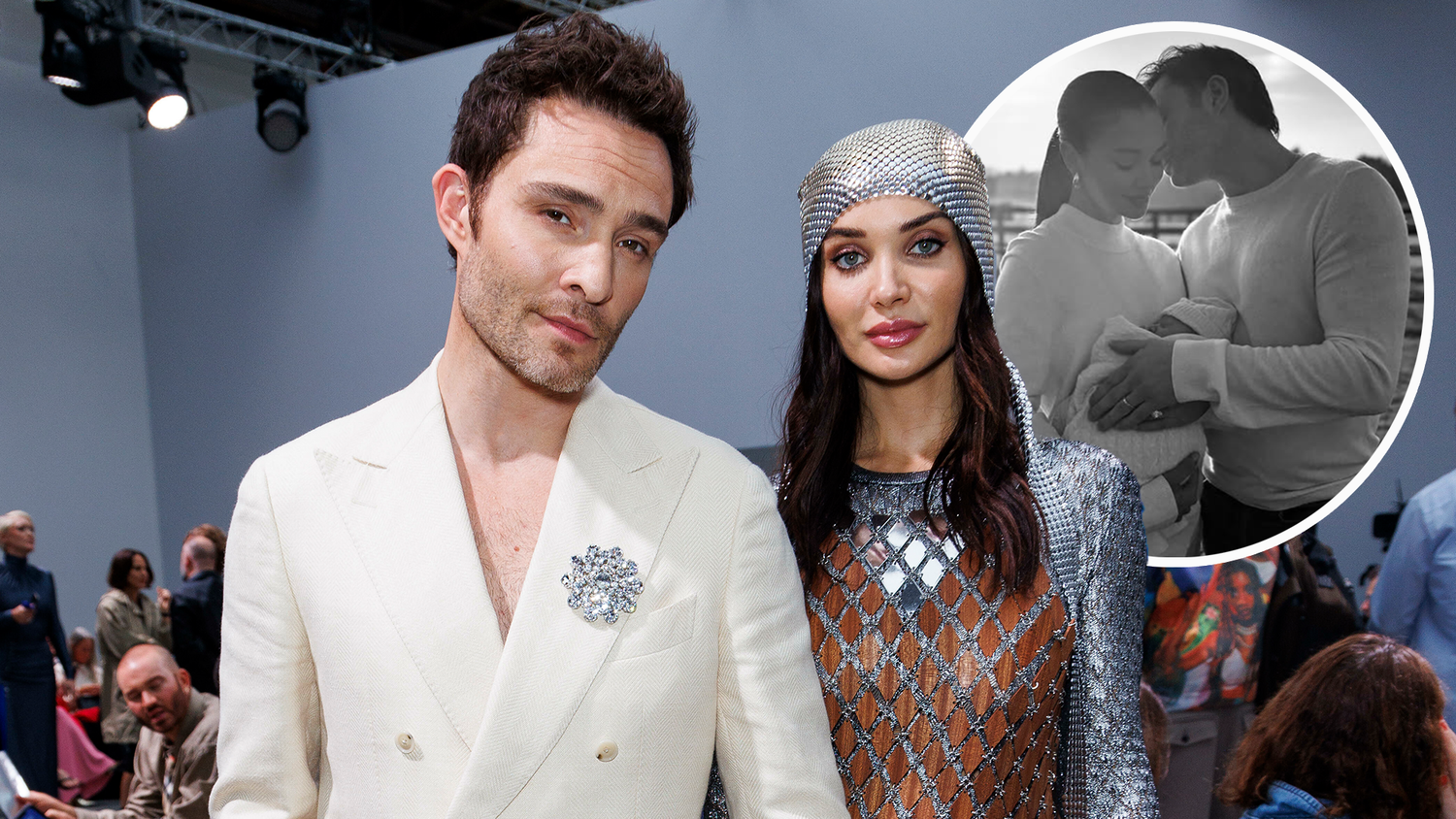 Ed Westwick und Ehefrau Amy Jackson teilten die frohe Nachricht über die Geburt ihres Kindes via  Instagram.