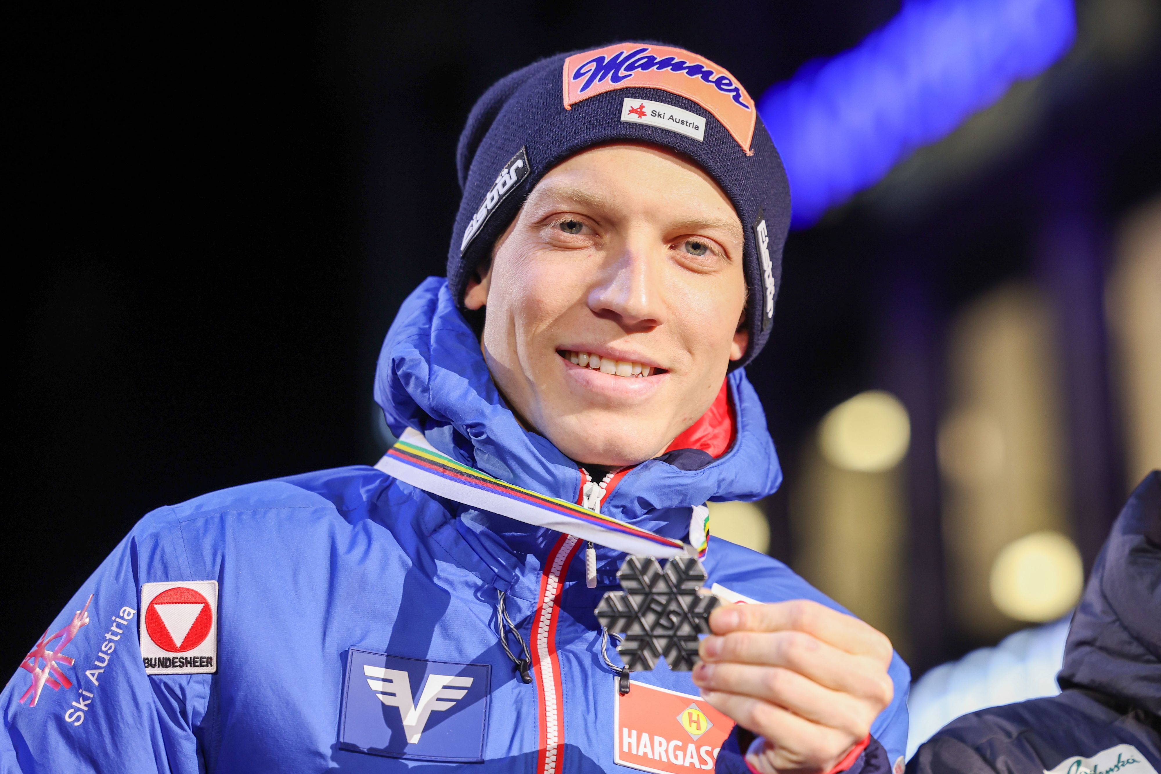 Österreichs Skisprung-Star Jan Hörl. 