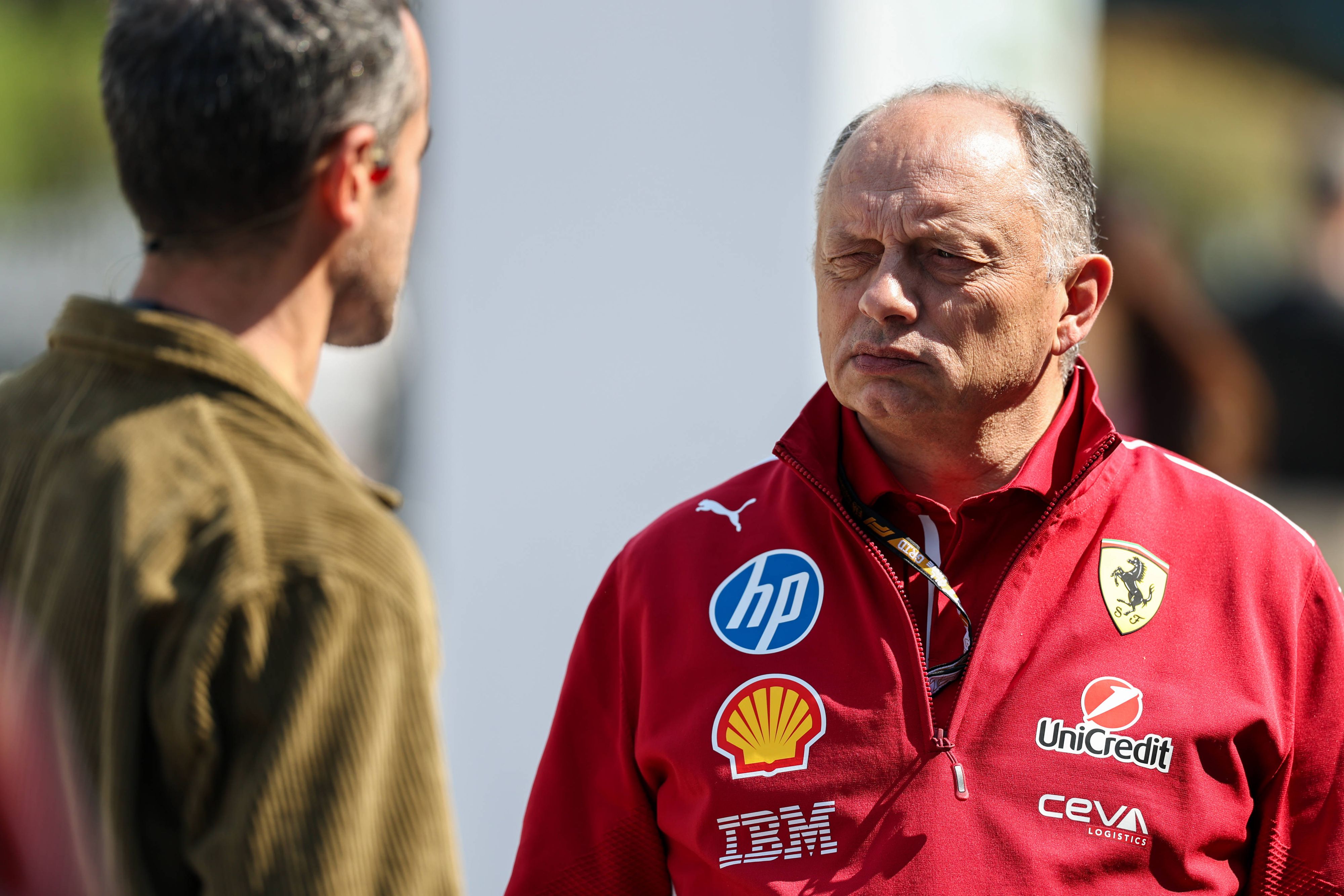 Ferrari-Teamchef Frederic Vasseur. 